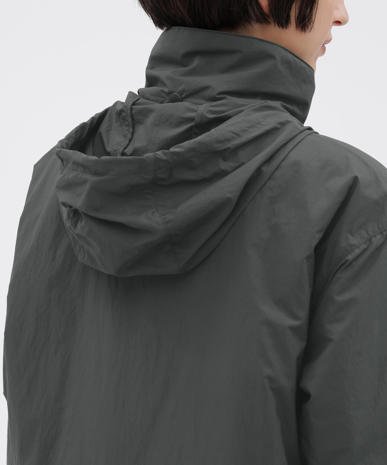 RECYCLED LIGHT NYLON POPLIN BLOUSON