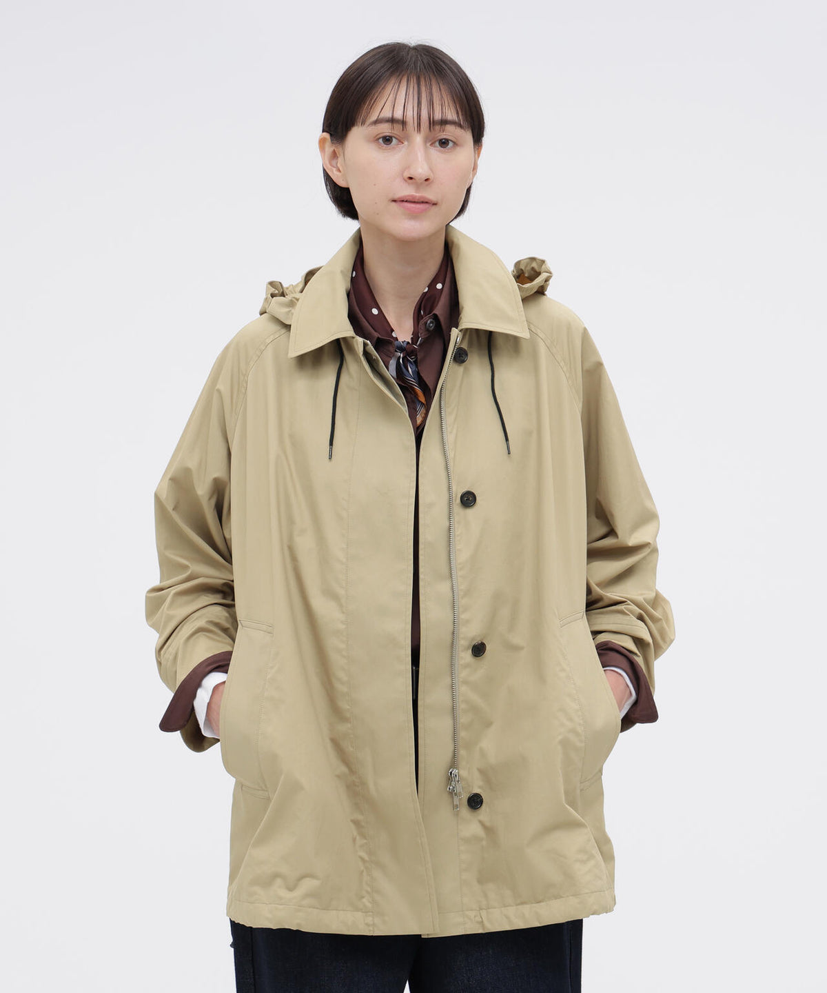HIGHDENSE COTTON TWILL COATING BLOUSON