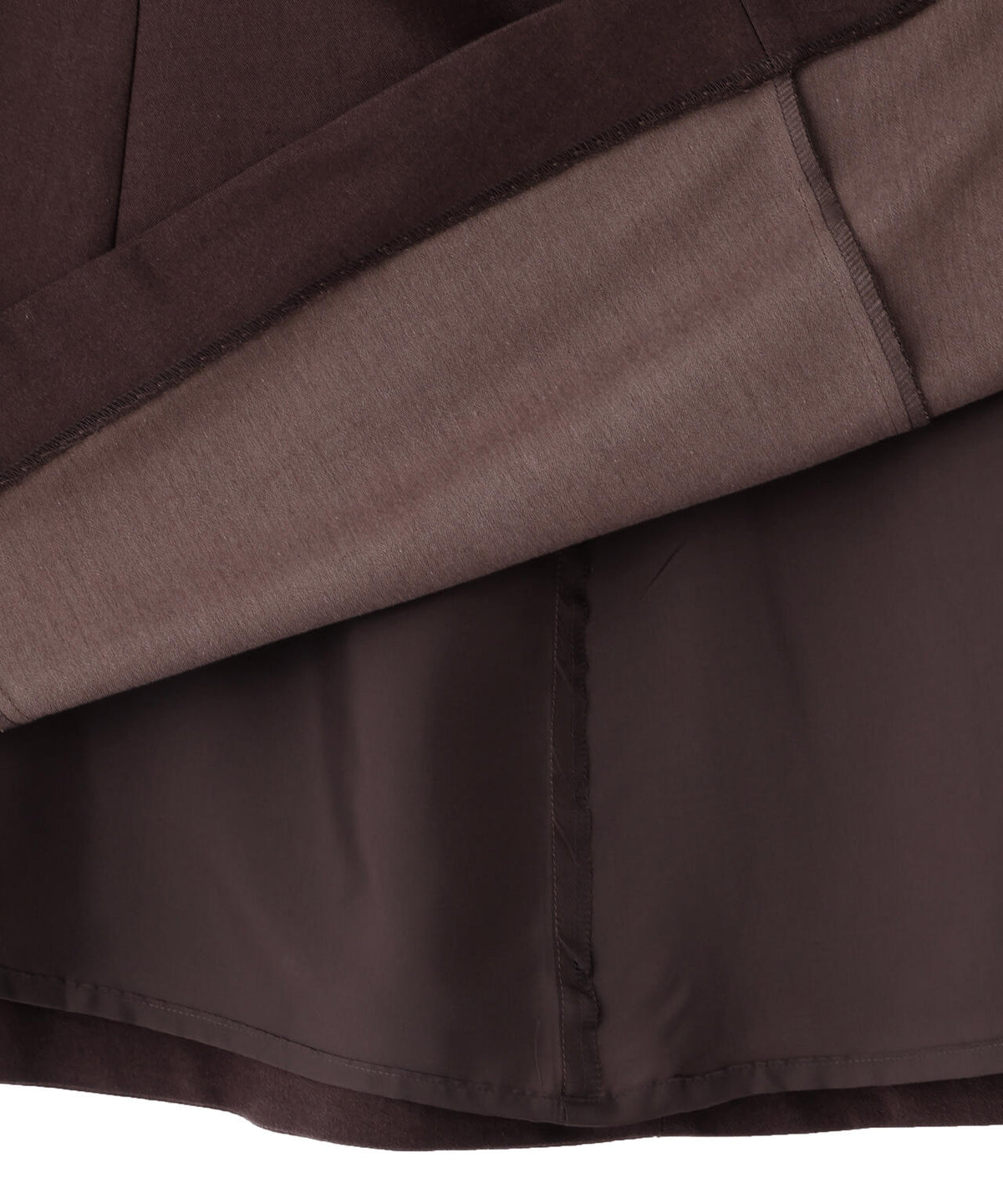 WOOL COTTON MOLESKIN SKIRT