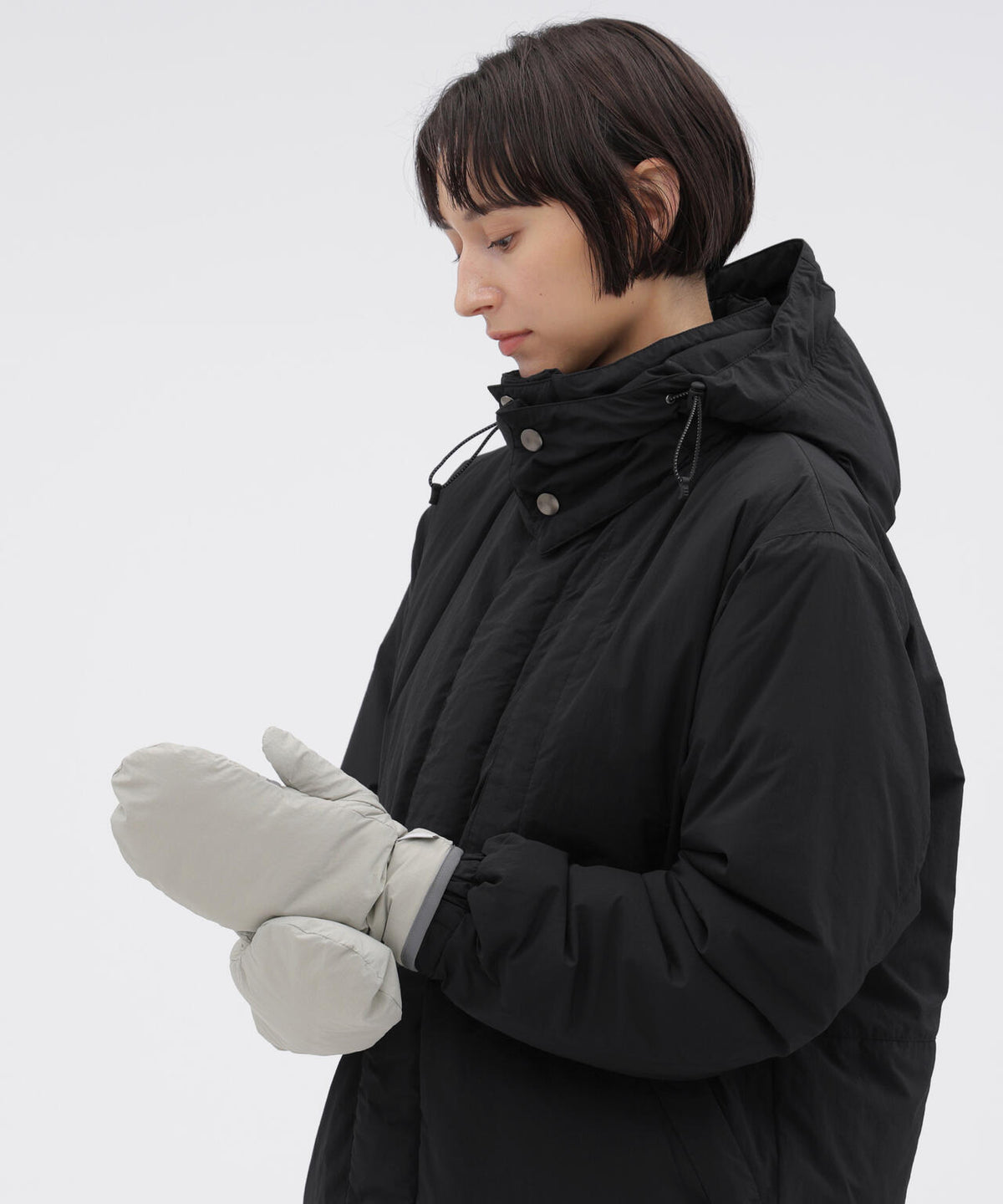 WOMEN RECYCLED NYLON LIGHTWEIGHT RIP STOP MITTENS