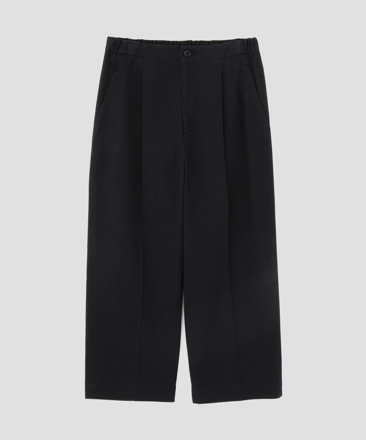 COTTON TWILL TROUSERS