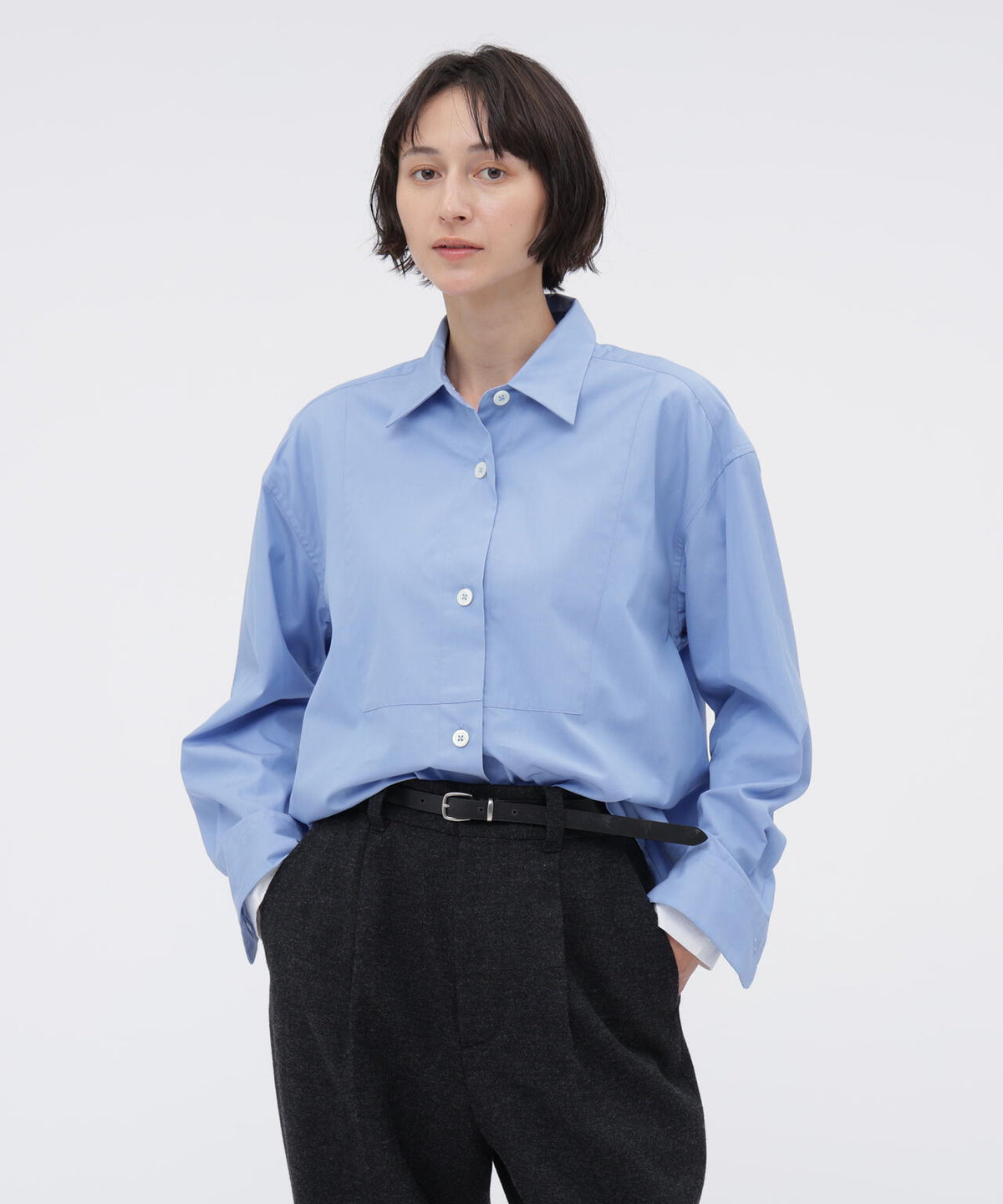 PLAIN POPLIN SHIRT