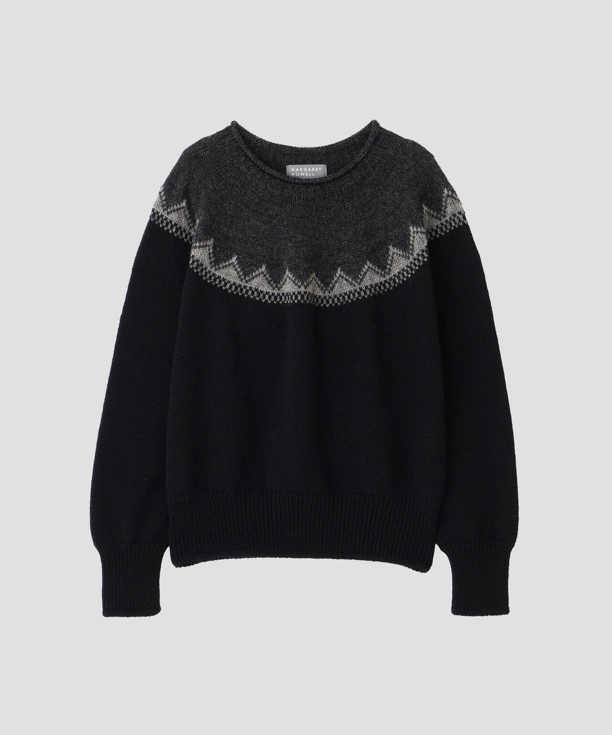 FAIRISLE NATURAL WOOL KNITWEAR