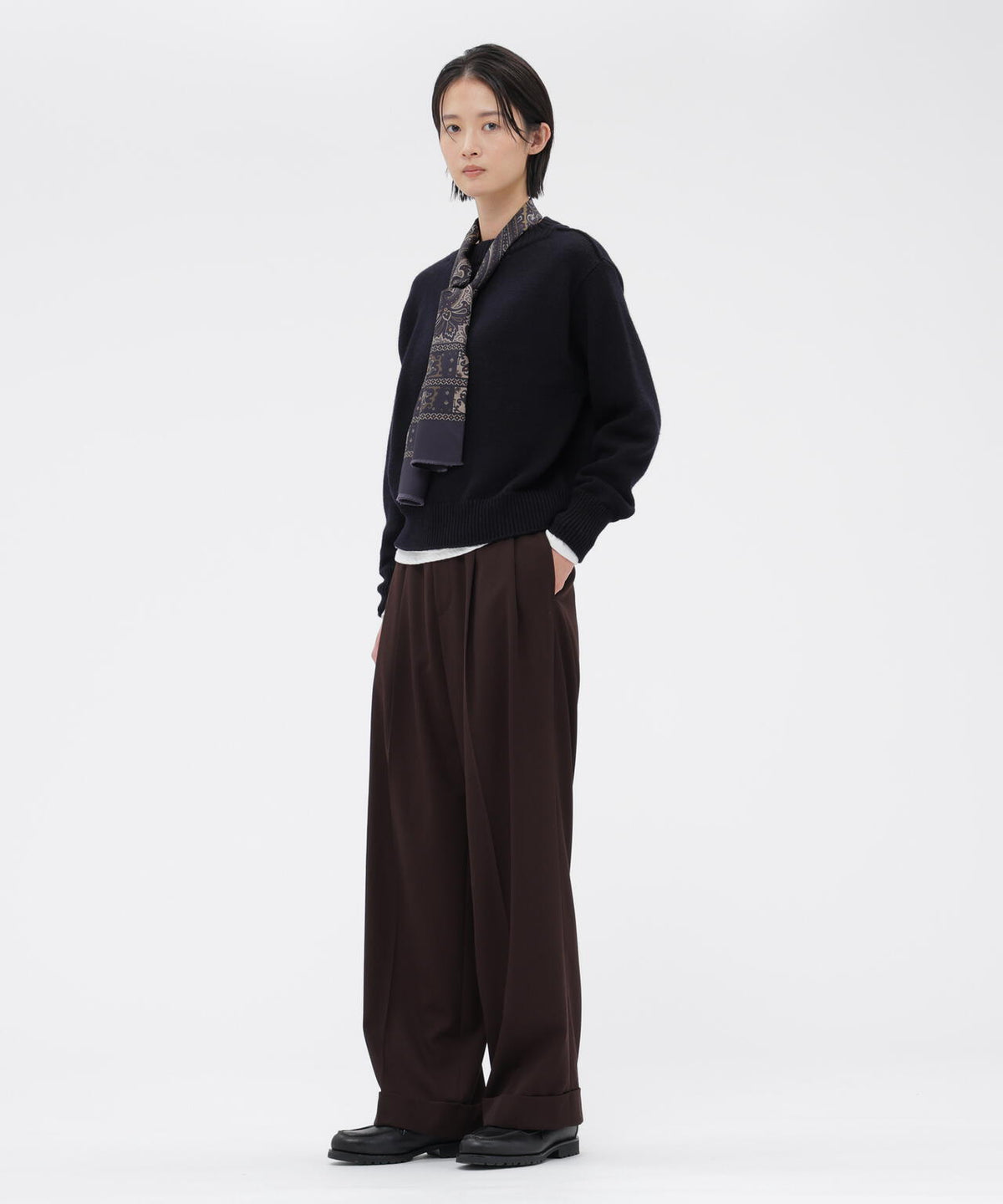 CORD YARN WOOL KNITWEAR