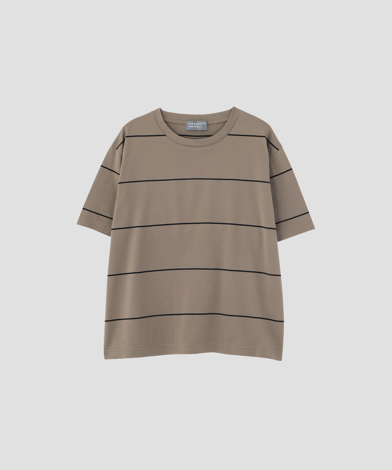 FINE COTTON STRIPE JERSEY TOP