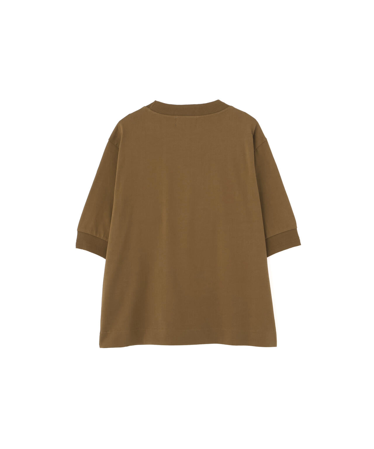 COTTON LINEN JERSEY TOP