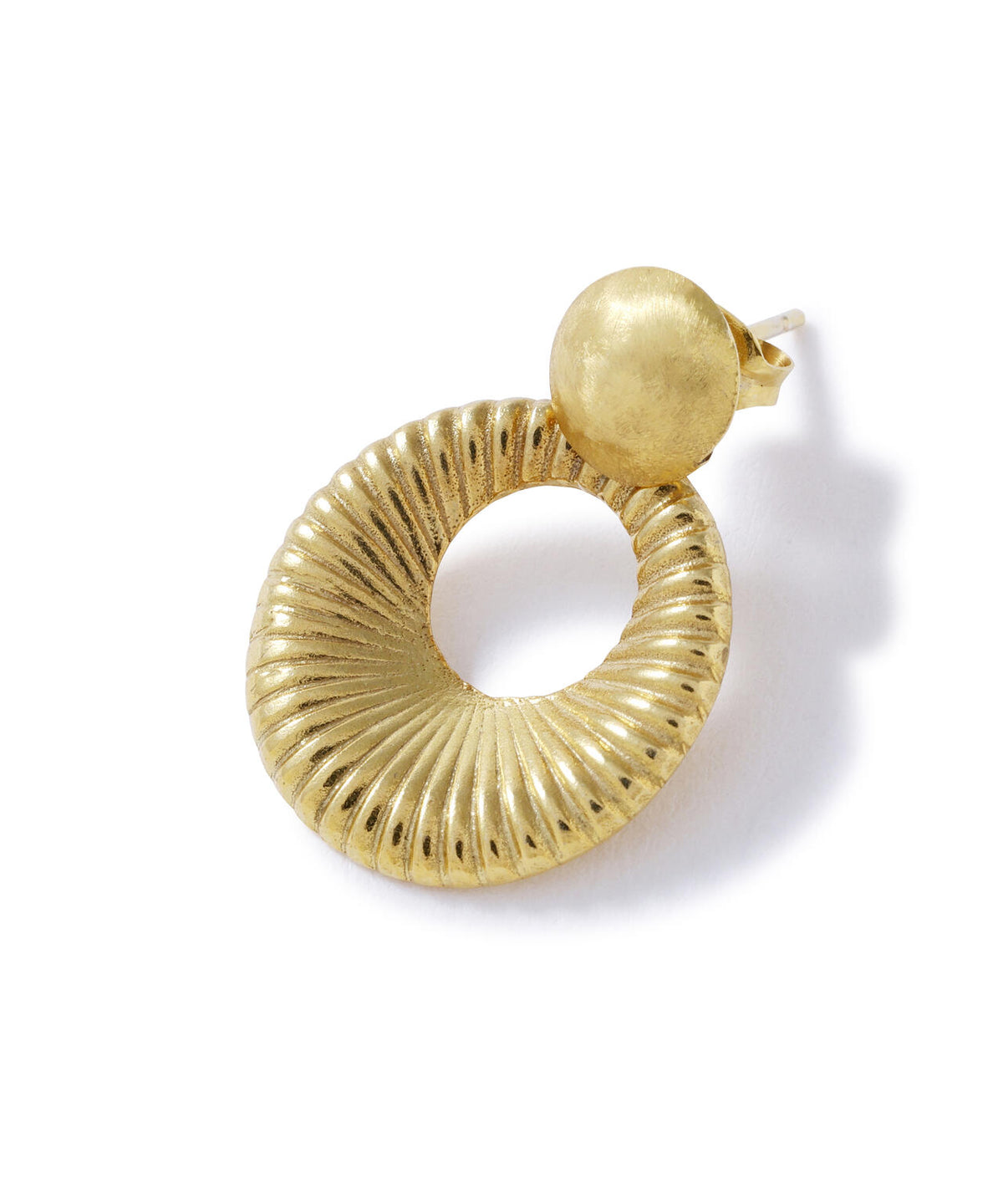 PLATED GOLD AND SILVER EARRINGS