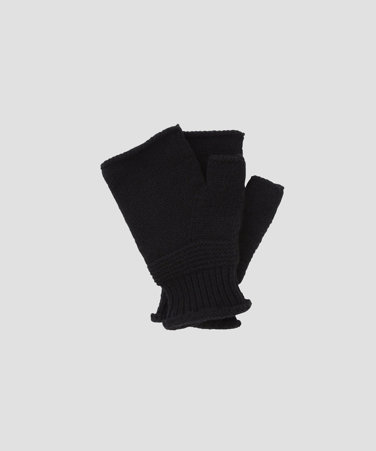 WOOL KNITTED GLOVES