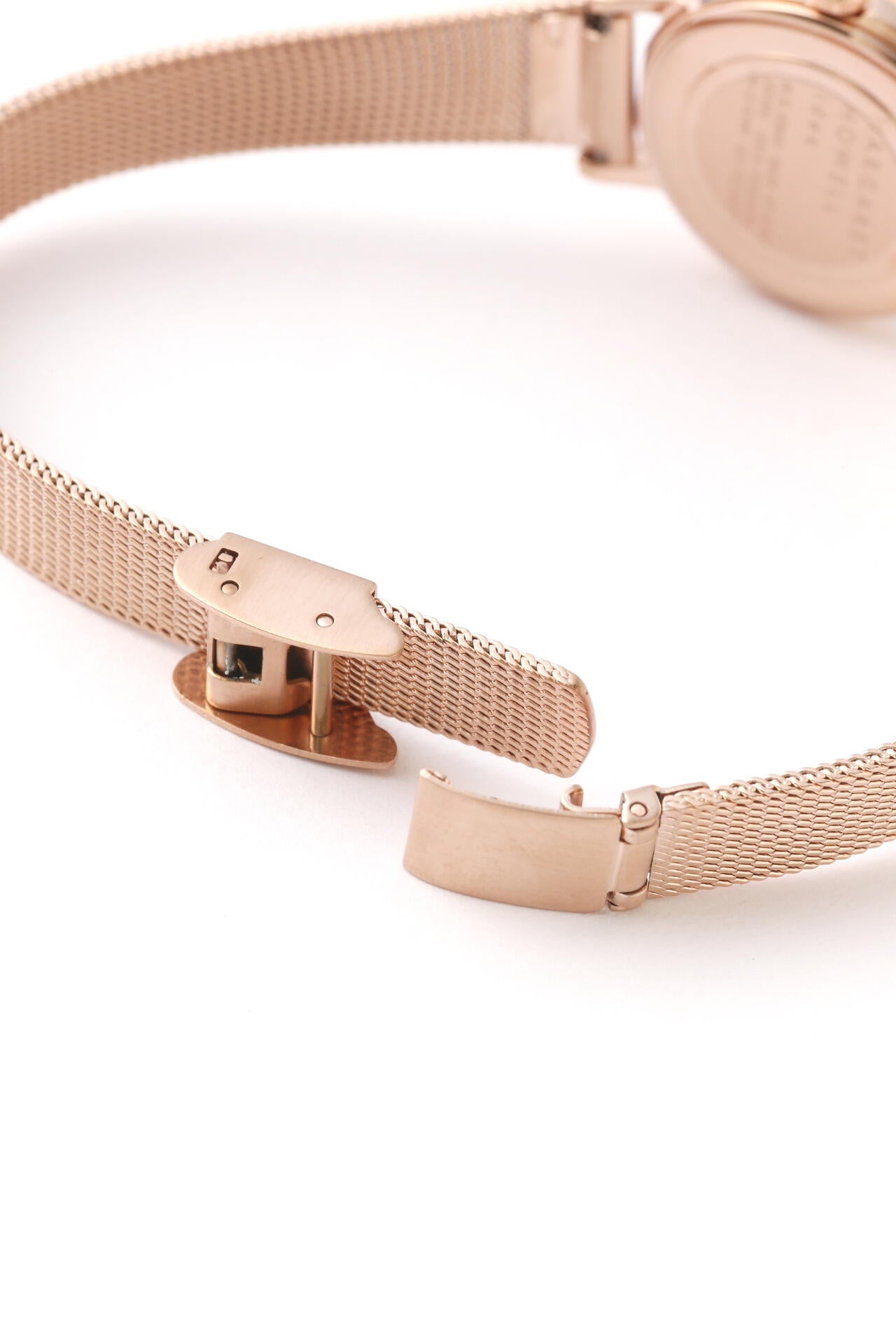 MESH BAND DATE WATCH