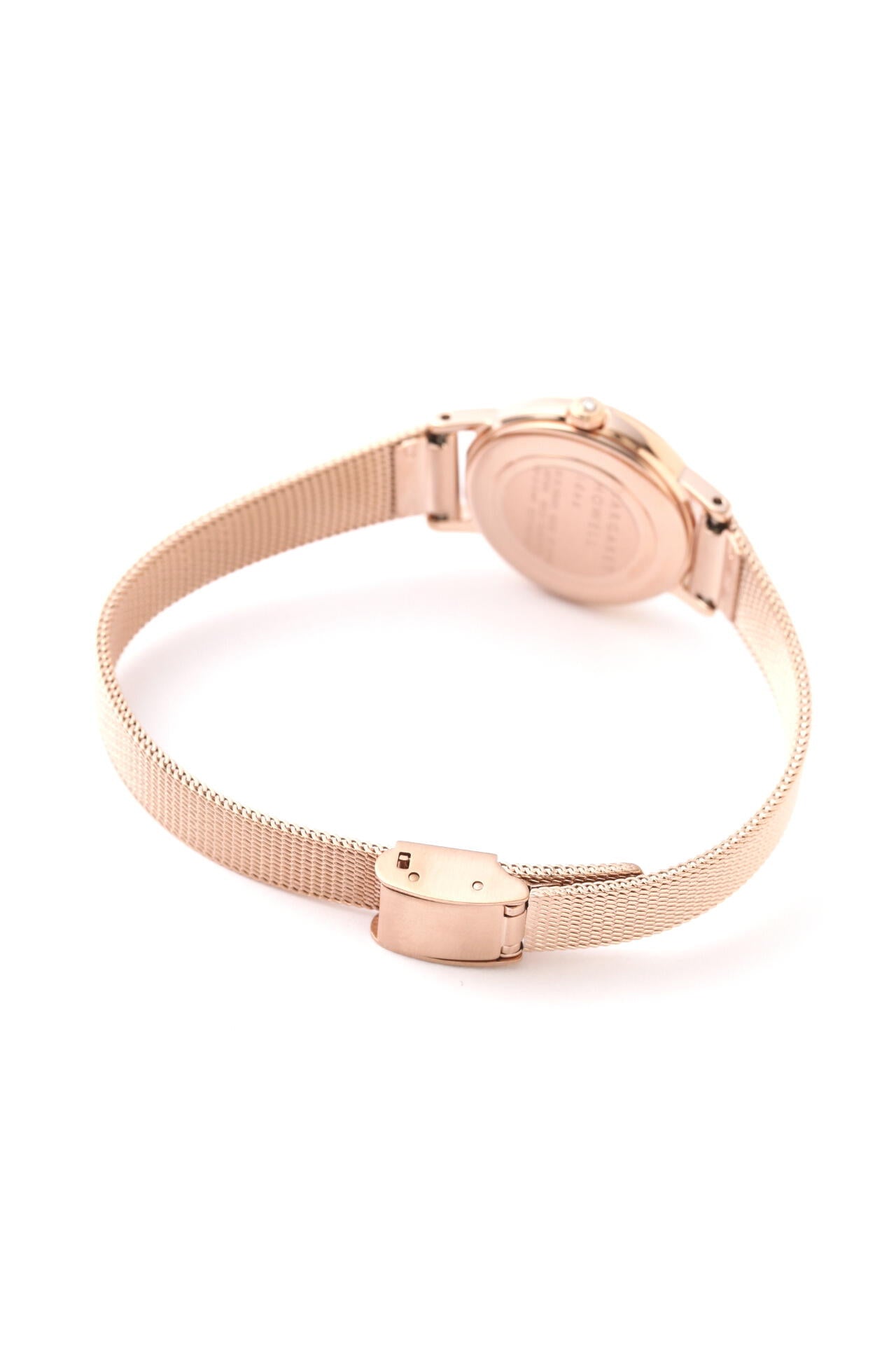 MESH BAND DATE WATCH