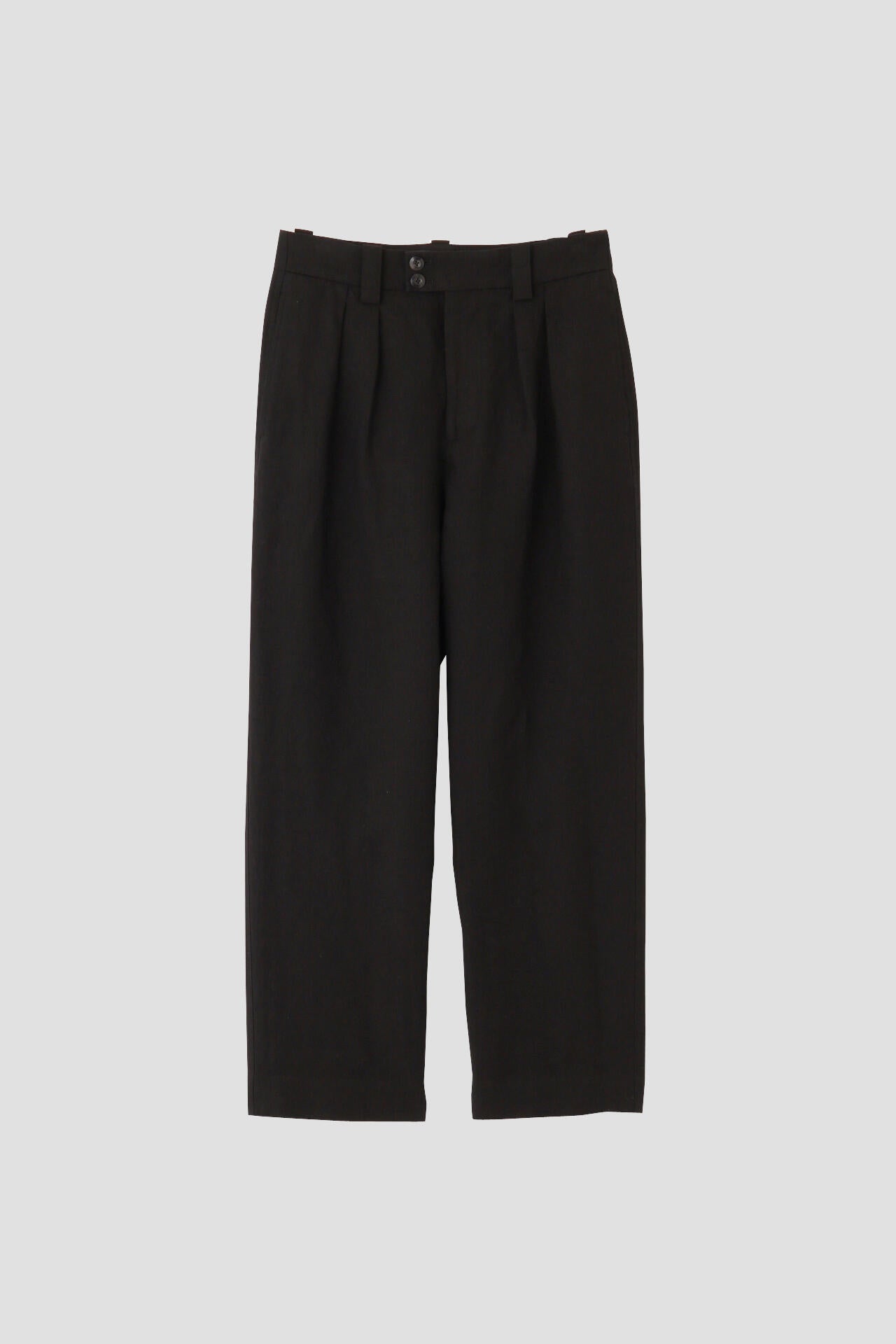 LINEN CANVAS TROUSERS