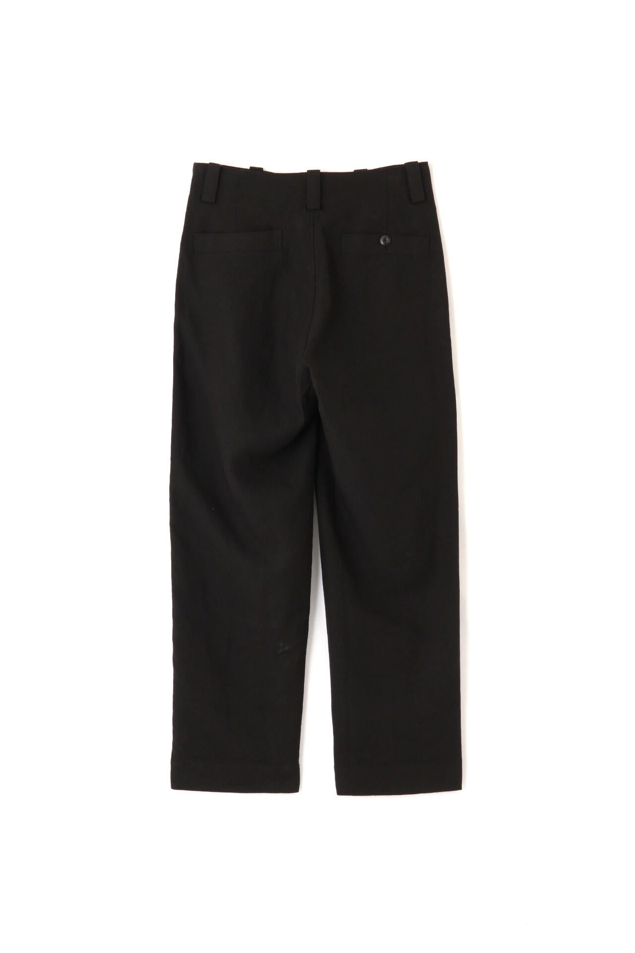 LINEN CANVAS TROUSERS