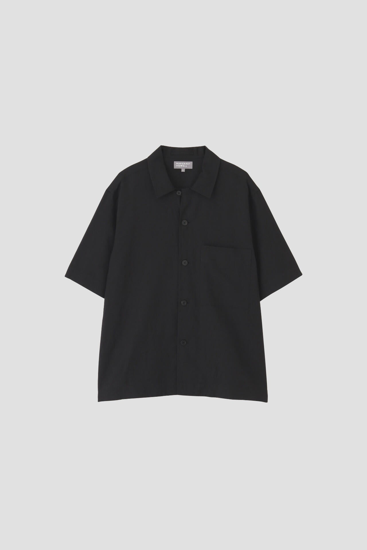 DRY WOOL LINEN PLAINWEAVE SHIRT