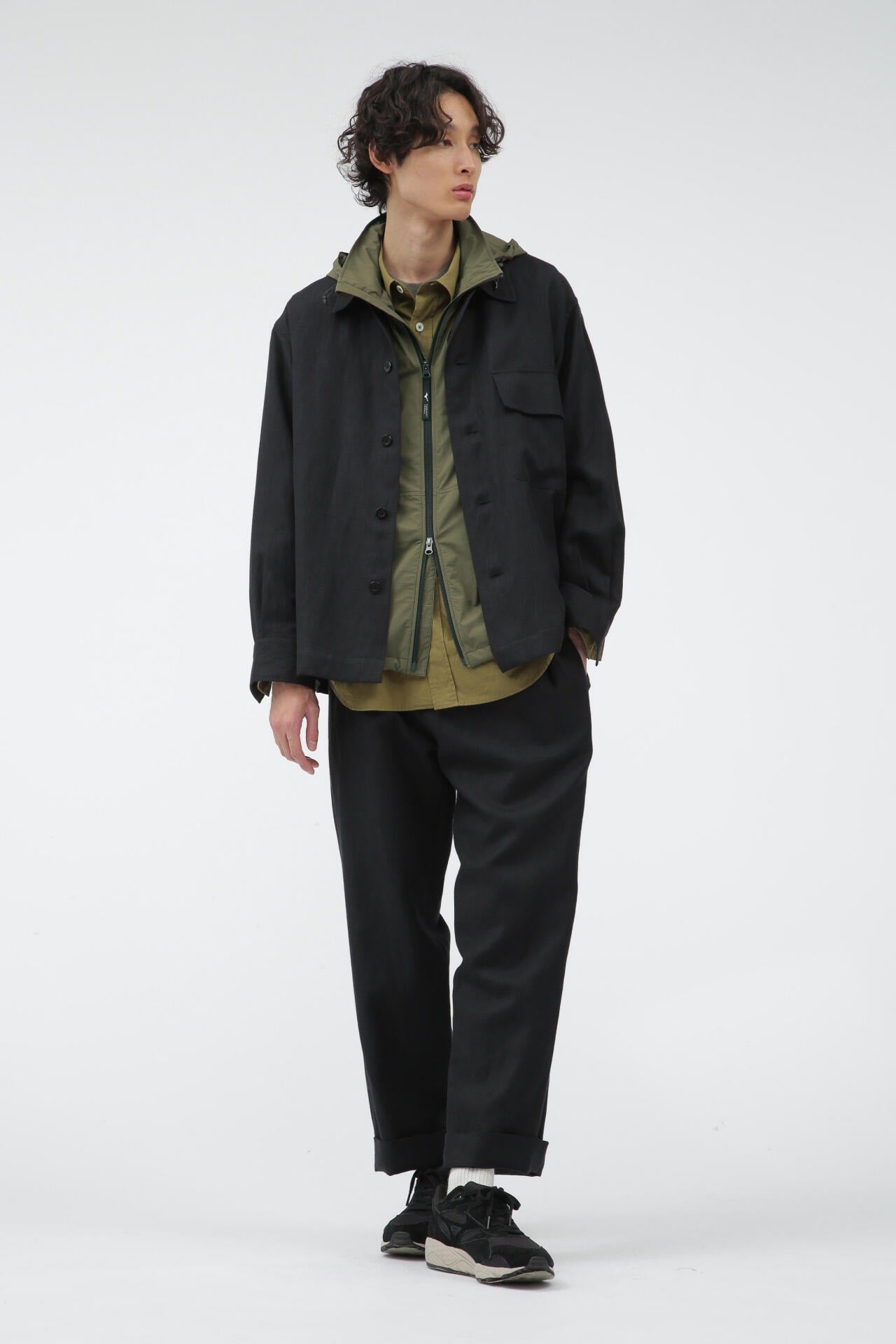 WOOL LINEN TWILL