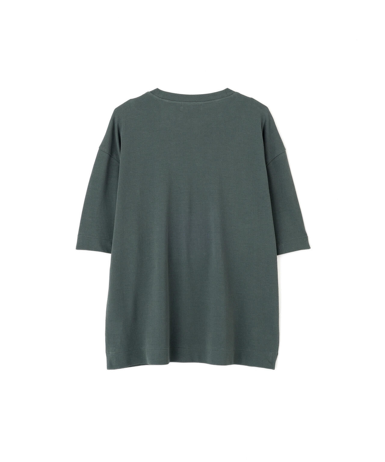 COTTON LINEN PIQUE TOP