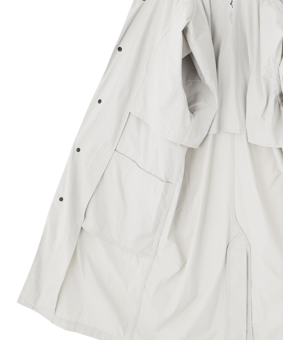 RECYCLED NYLON COMPACT RIPSTOP COAT