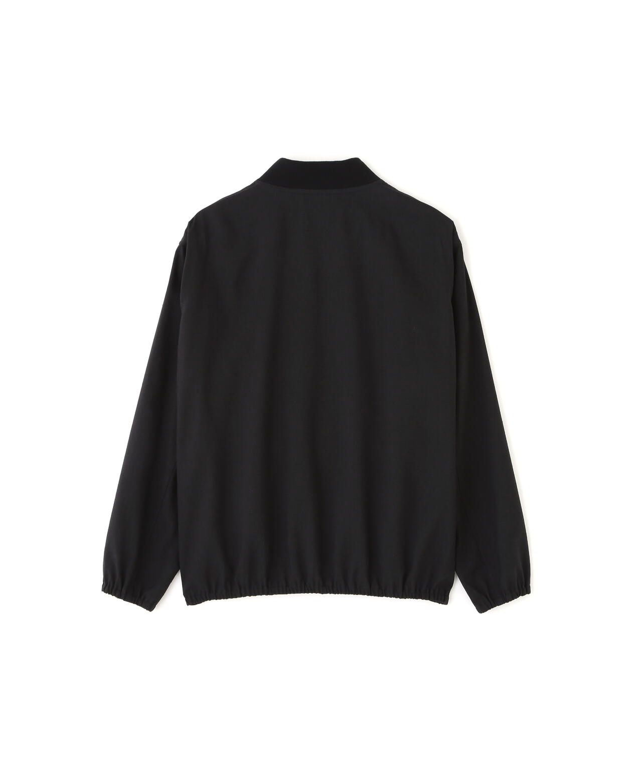 LINEN WOOL SILK PLAINWEAVE BLOUSON