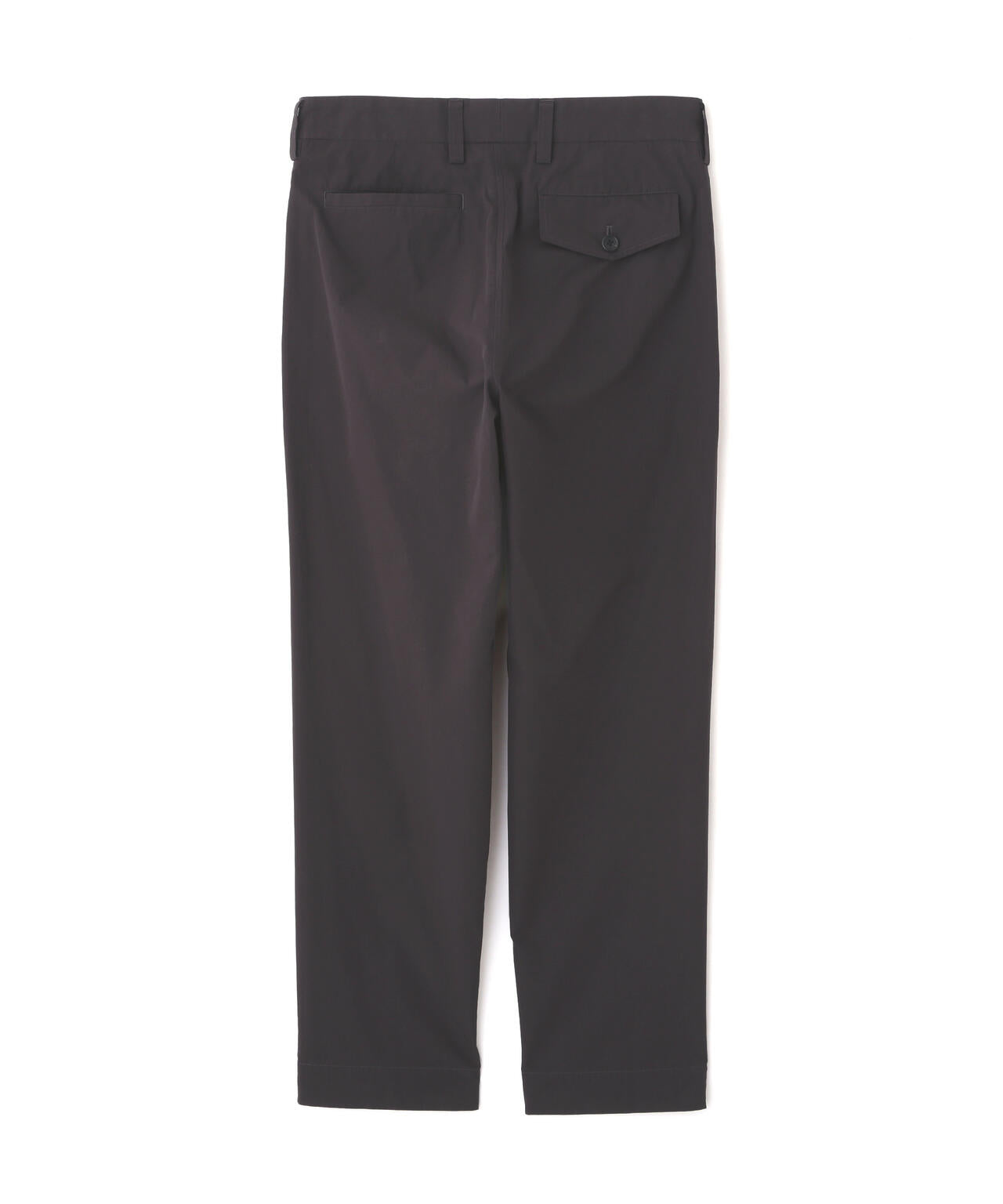 COTTON SILK PLAINWEAVE TROUSERS
