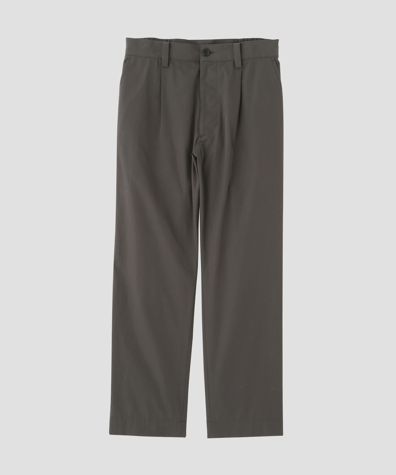 FINE COTTON PLAINWEAVE TROUSERS