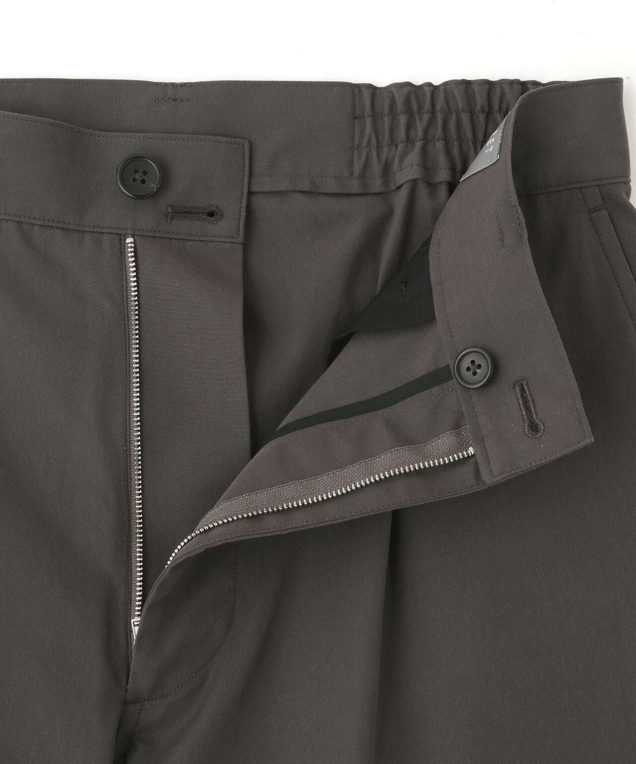FINE COTTON PLAINWEAVE TROUSERS