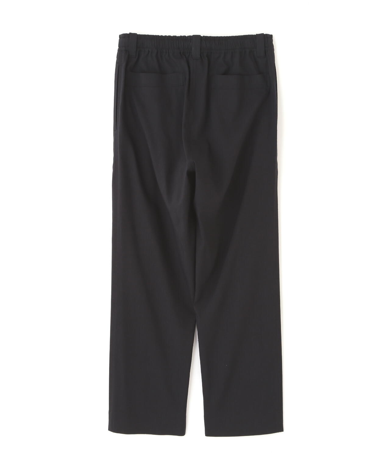 LINEN WOOL SILK PLAINWEAVE TROUSERS