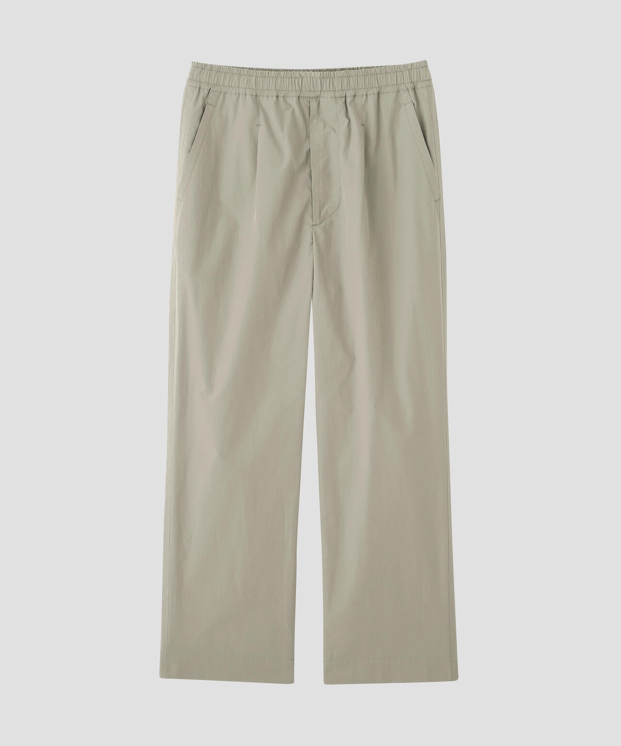 HIGHDENSE COTTON PLAINWEAVE TROUSERS