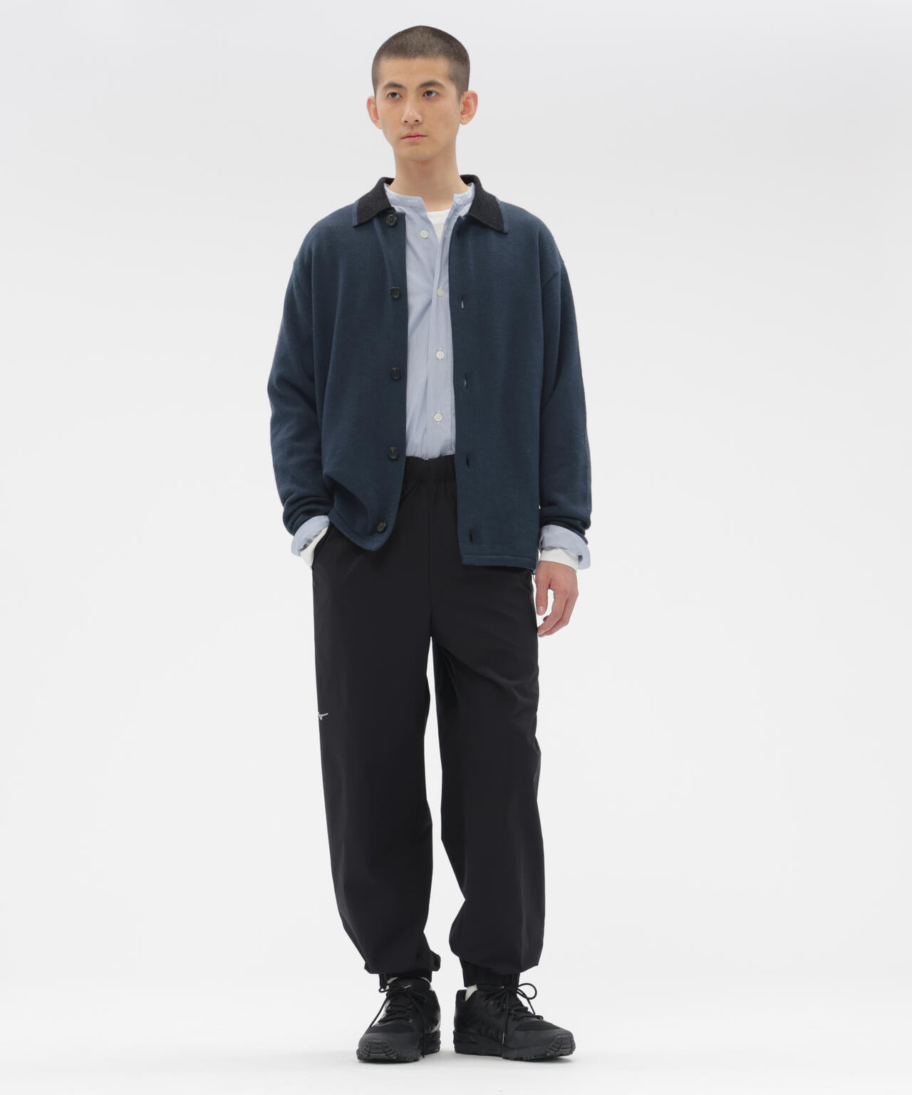 COTTON HAIRLINE STRIPE SHIRT