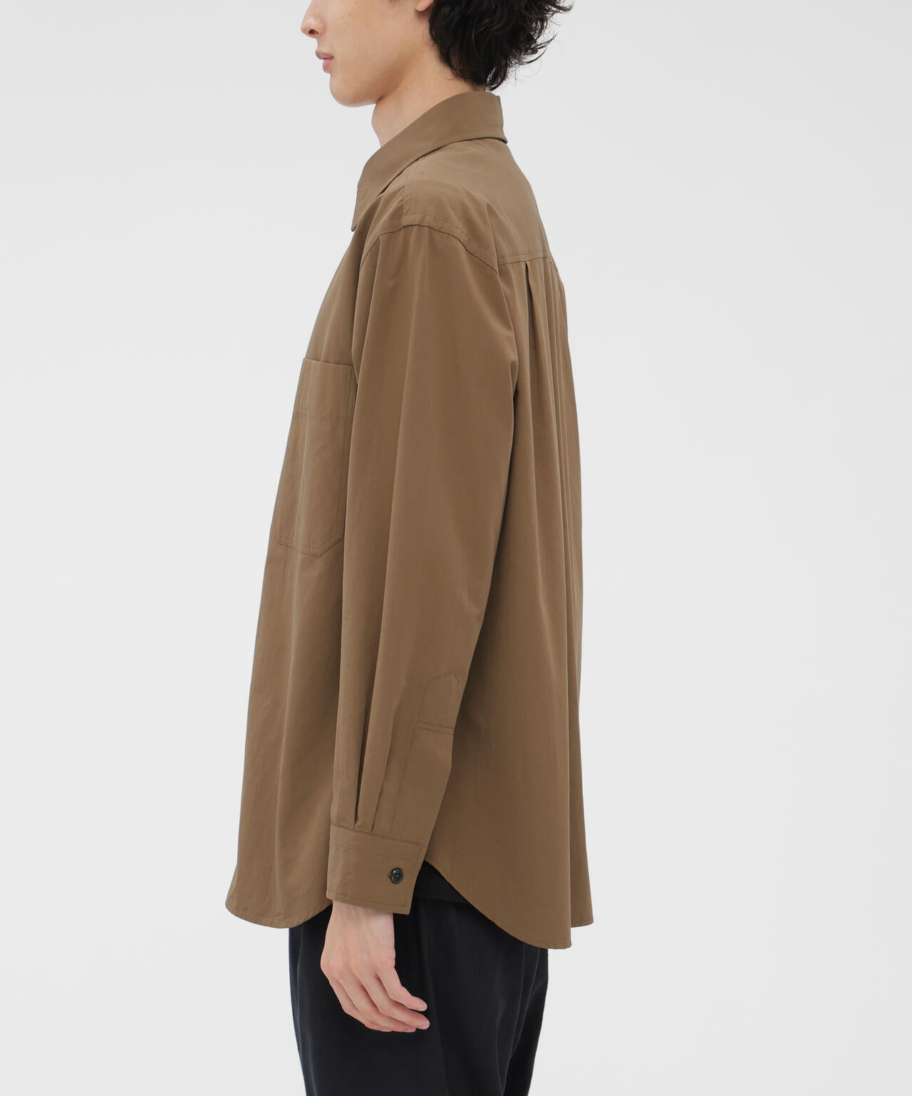 COTTON BLEND SHIRTING SHIRT