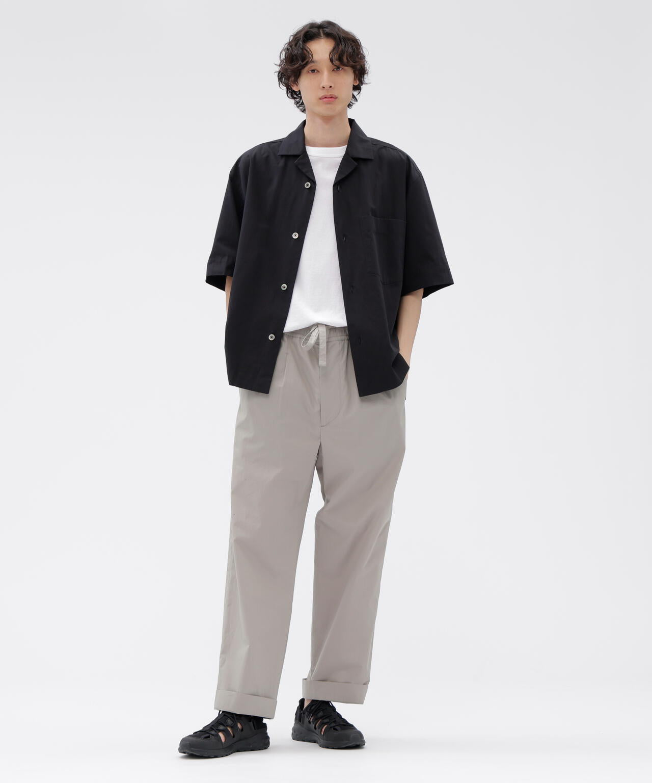 COTTON BLEND SHIRTING SHIRT