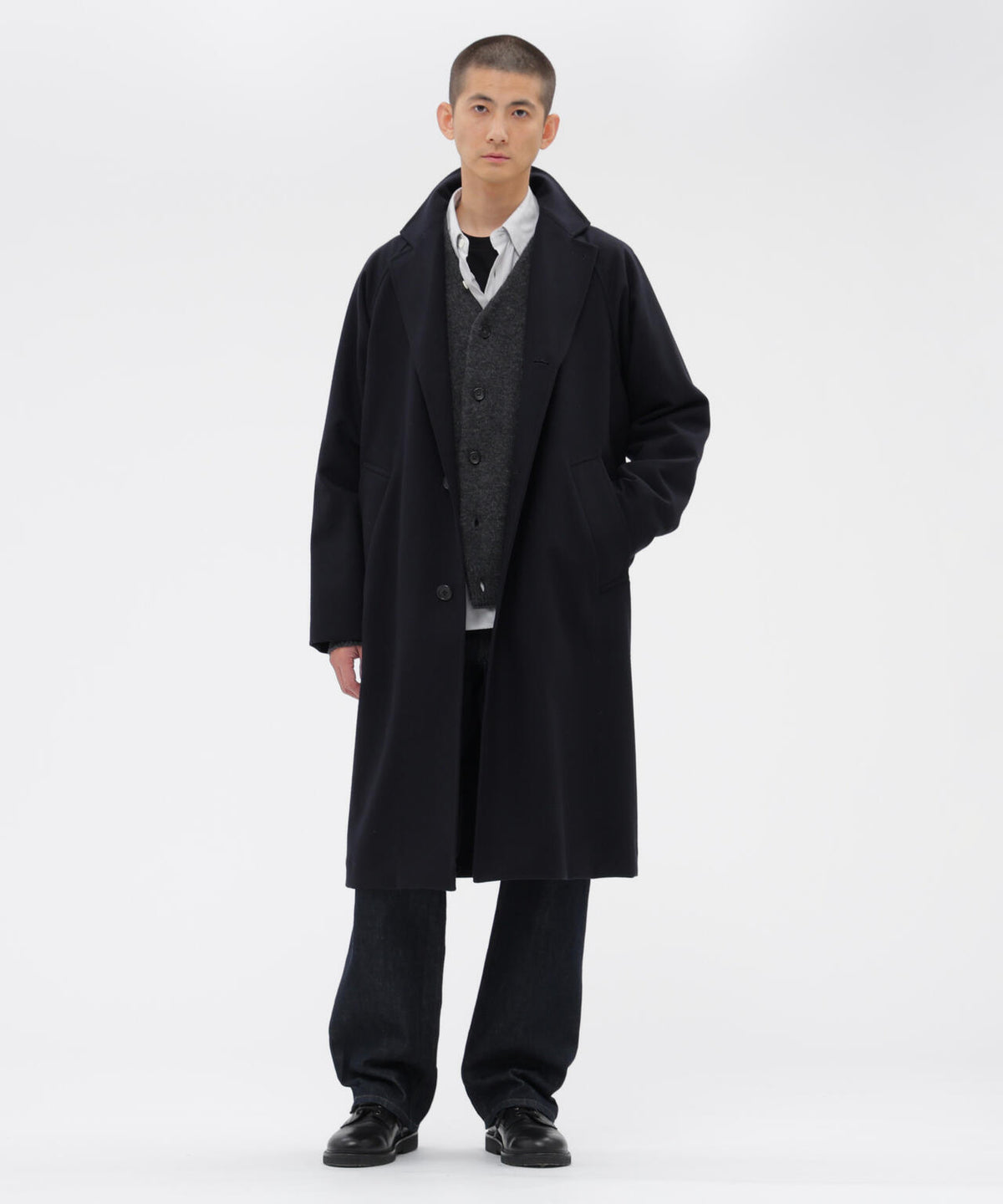 LIGHT FLANNEL COAT