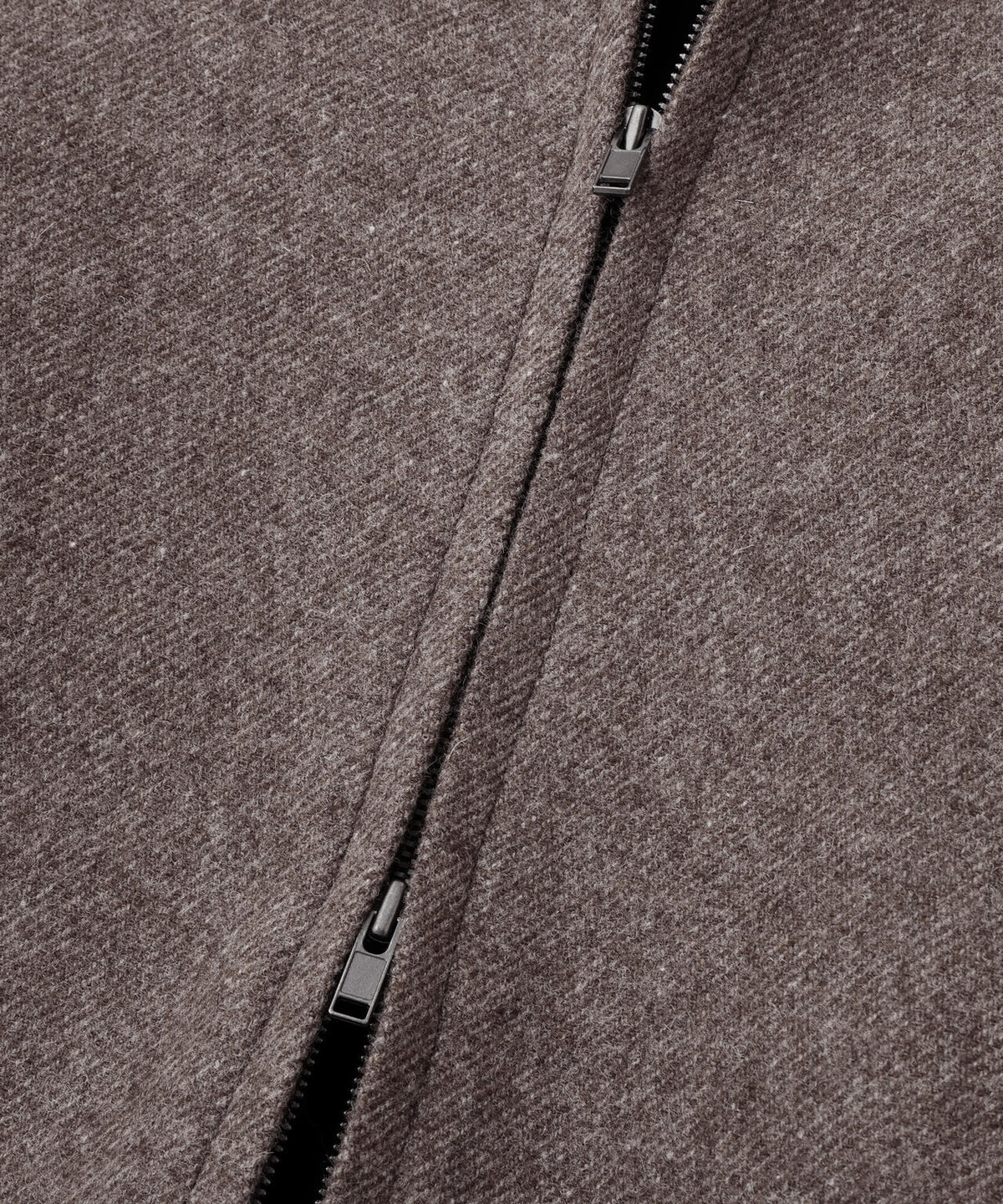 NATURAL WOOL TWILL BLOUSON