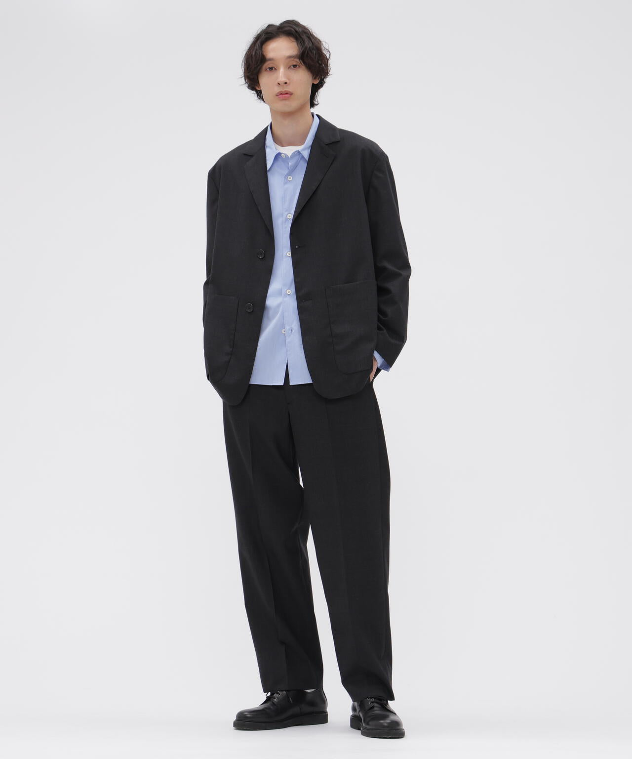 COMPACT COTTON END ON END SHIRT