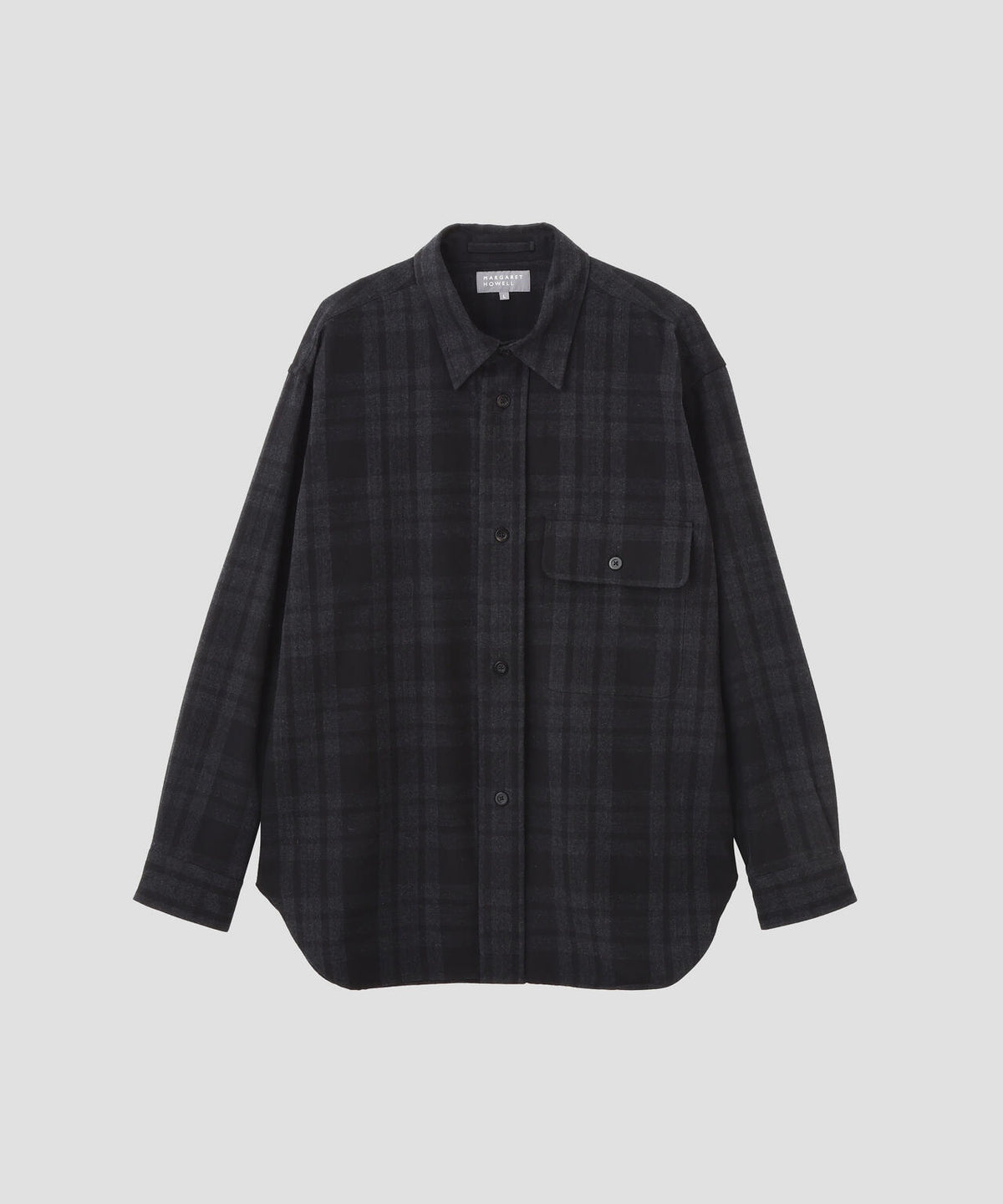 LARGE CHECK FLANNEL SHIRT