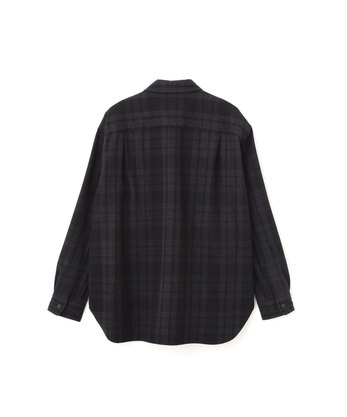 LARGE CHECK FLANNEL SHIRT