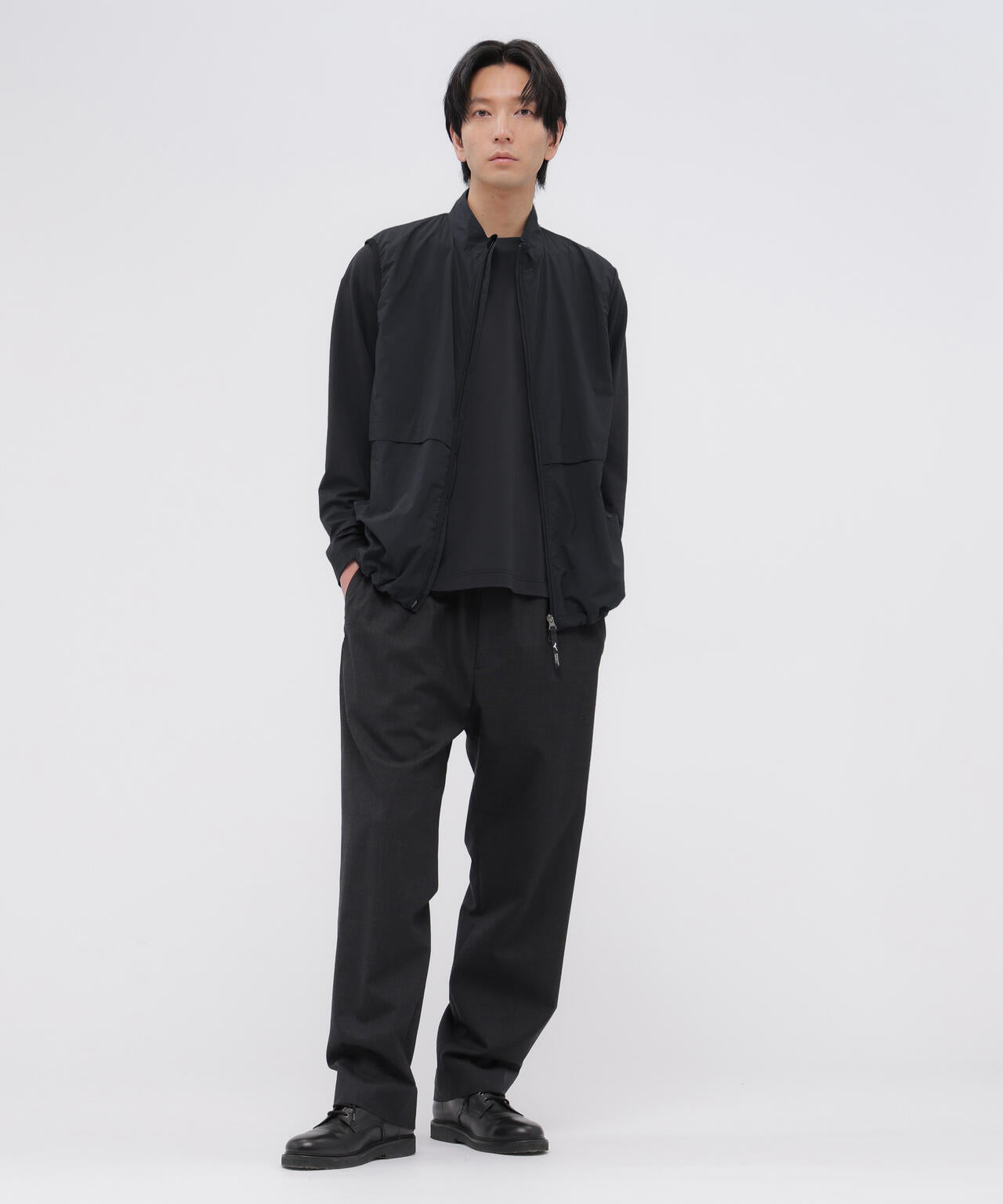 POLYESTER COTTON HOGH GAUGE PIQUE JERSEY TOP