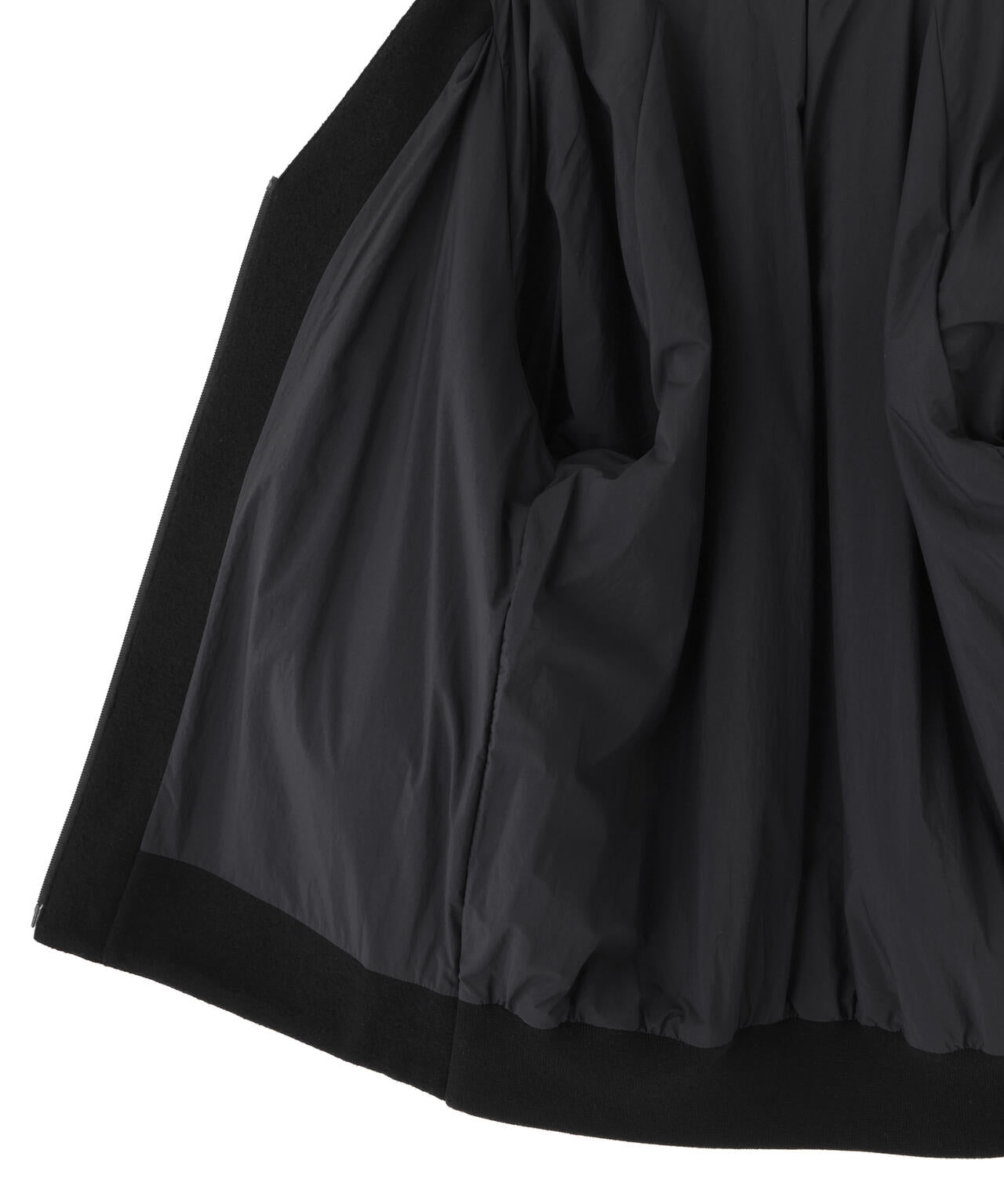 WOOL NYLON DENSE JERSEY TOP
