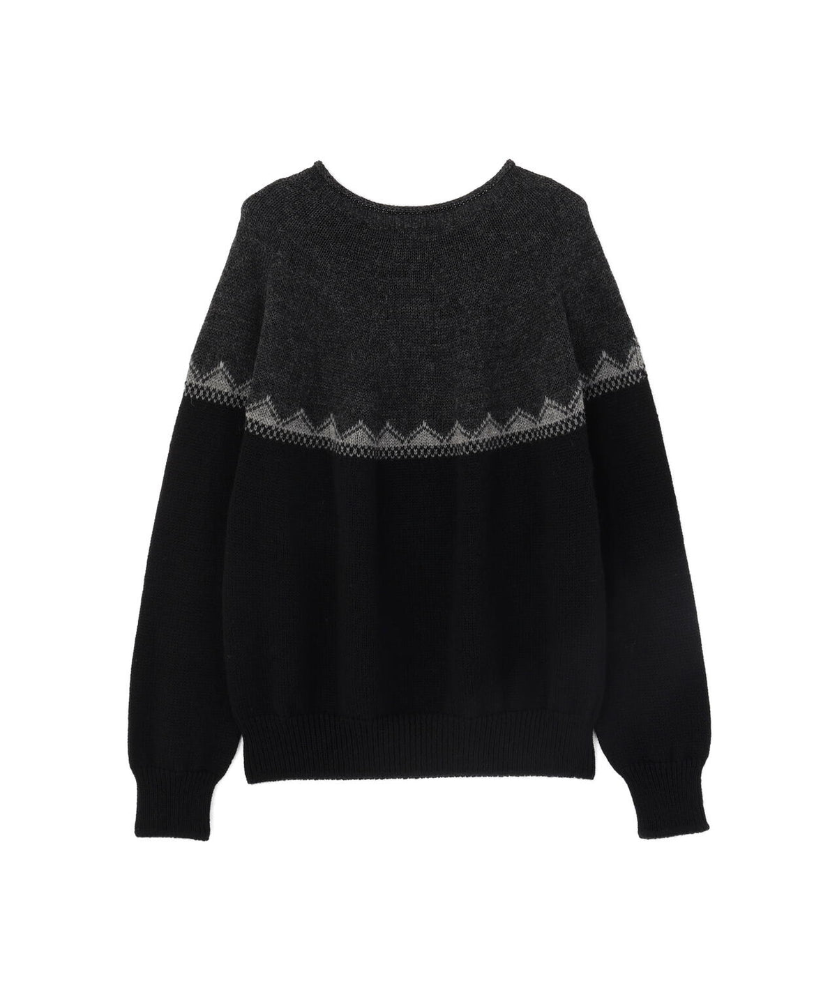 FAIRISLE NATURAL WOOL KNITWEAR