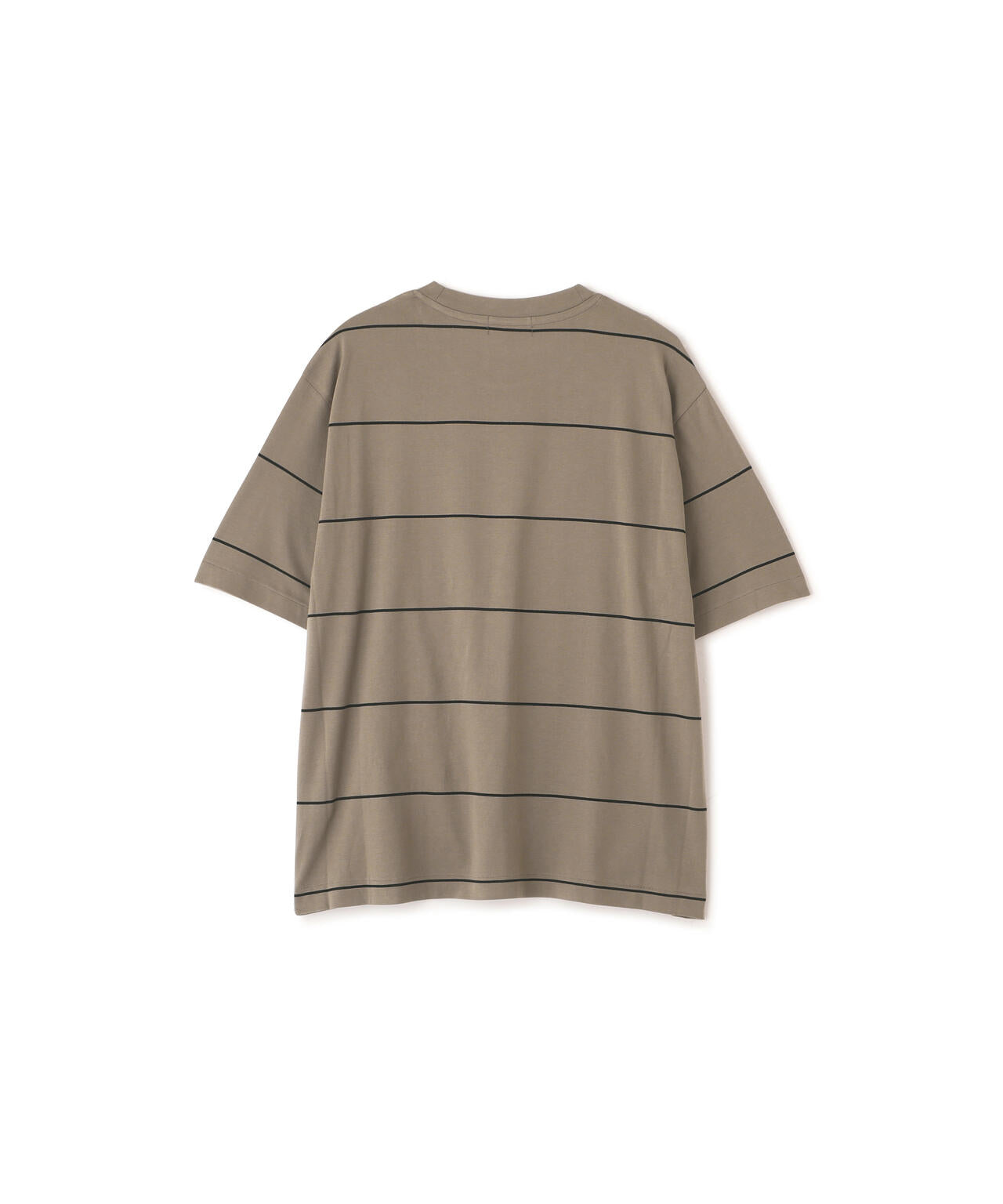 FINE COTTON STRIPE JERSEY TOP
