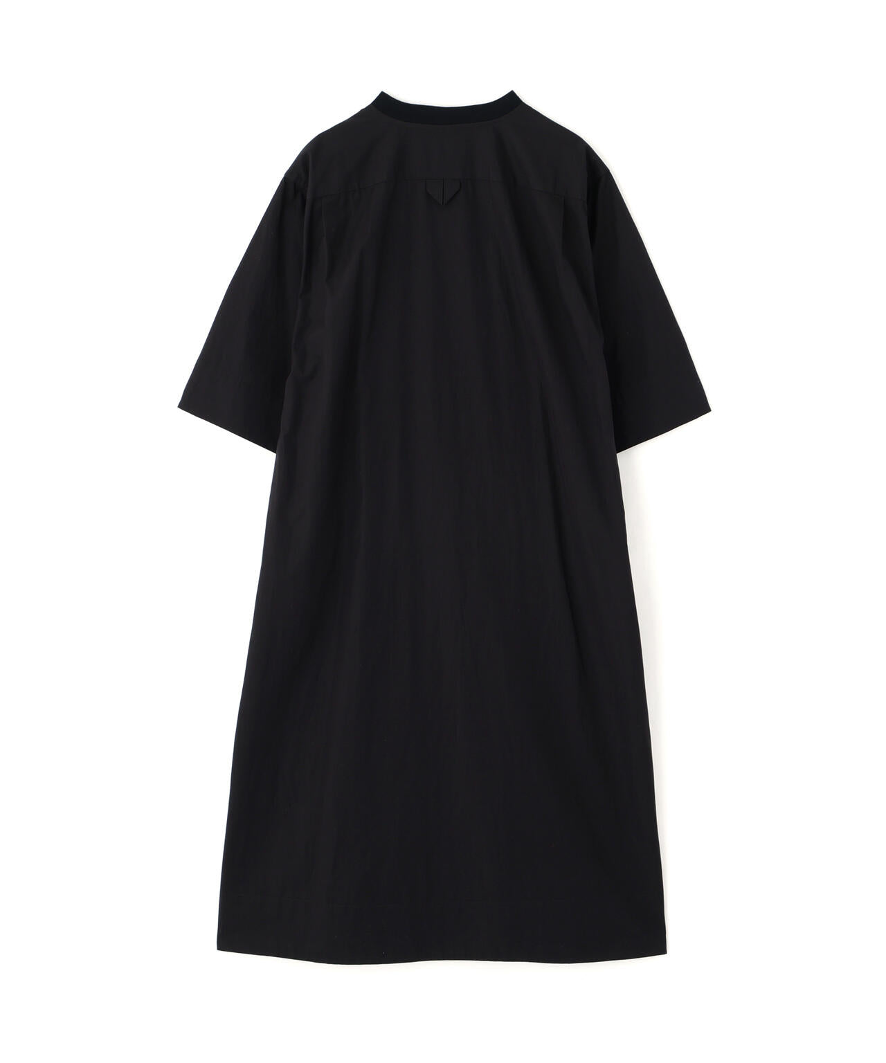 COTTON LINEN POPLIN DRESS