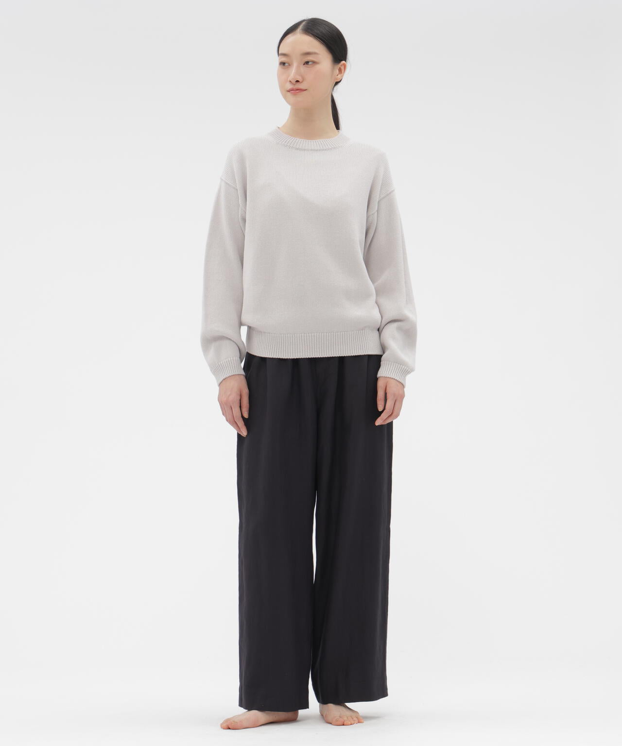 HIGH TWIST COTTON LINEN KNITWEAR