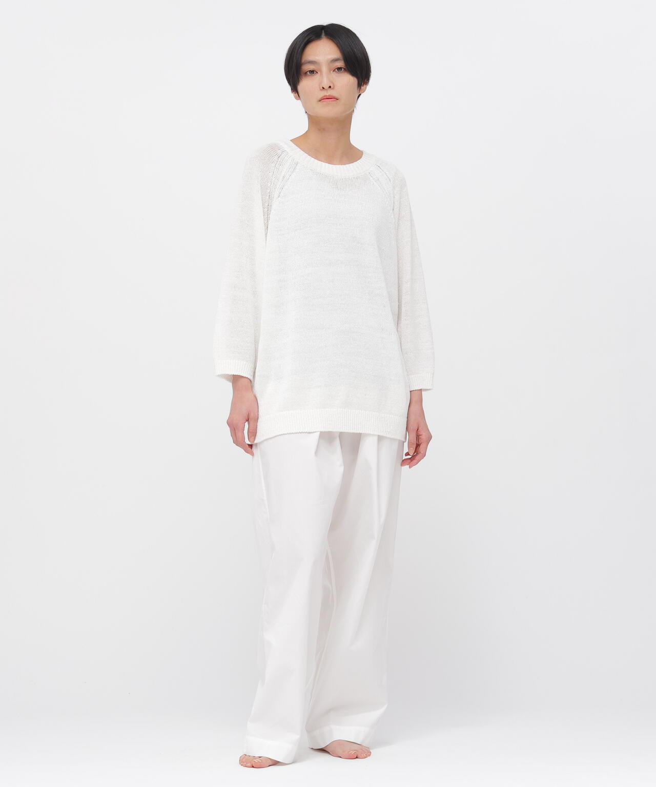 BRAIDED LINEN KNITWEAR