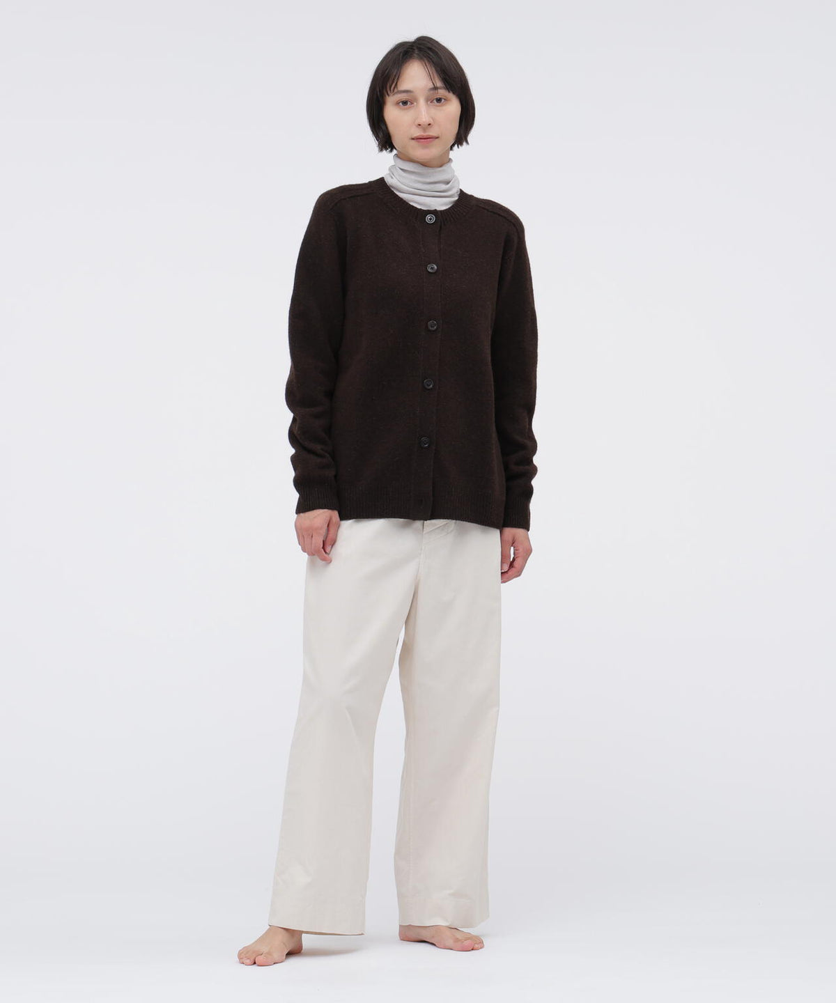 COTTON SILK RIB TOP