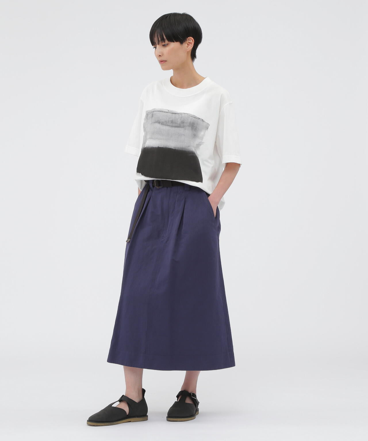 LIGHT COTTON JERSEY TOP