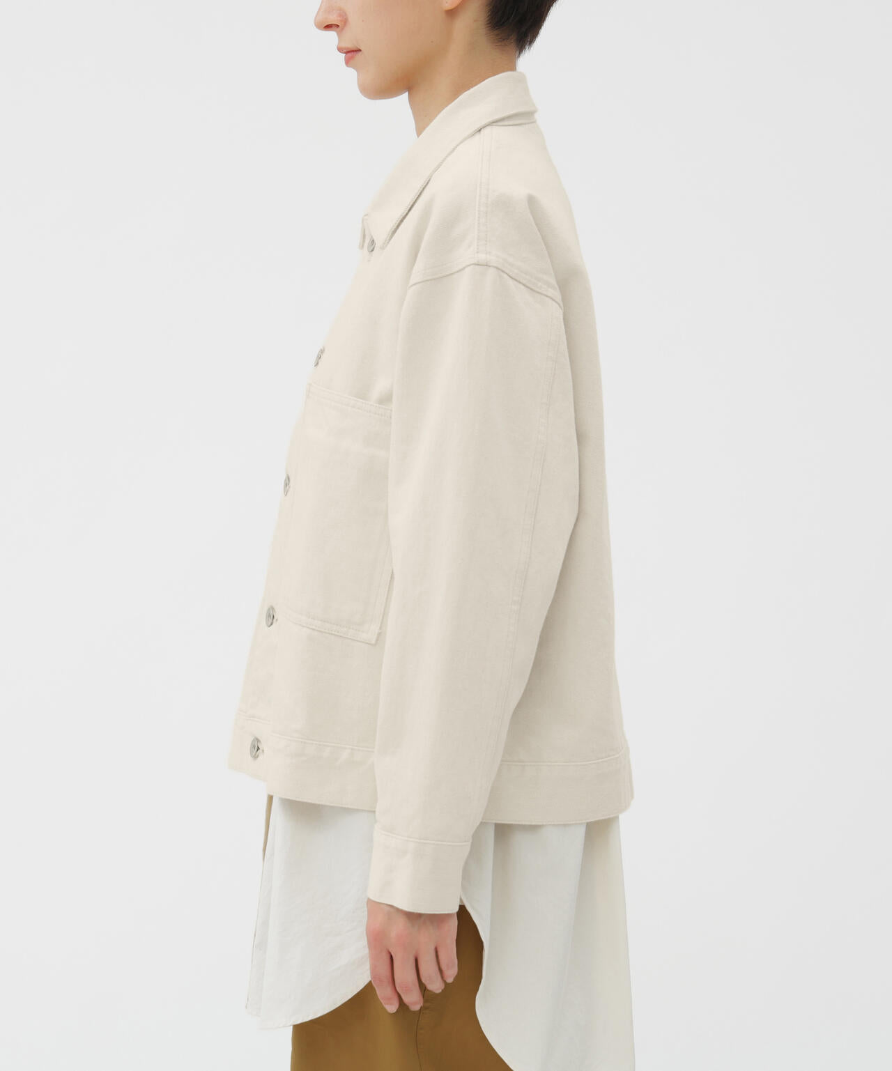 CANTON NATURAL DENIM BLOUSON