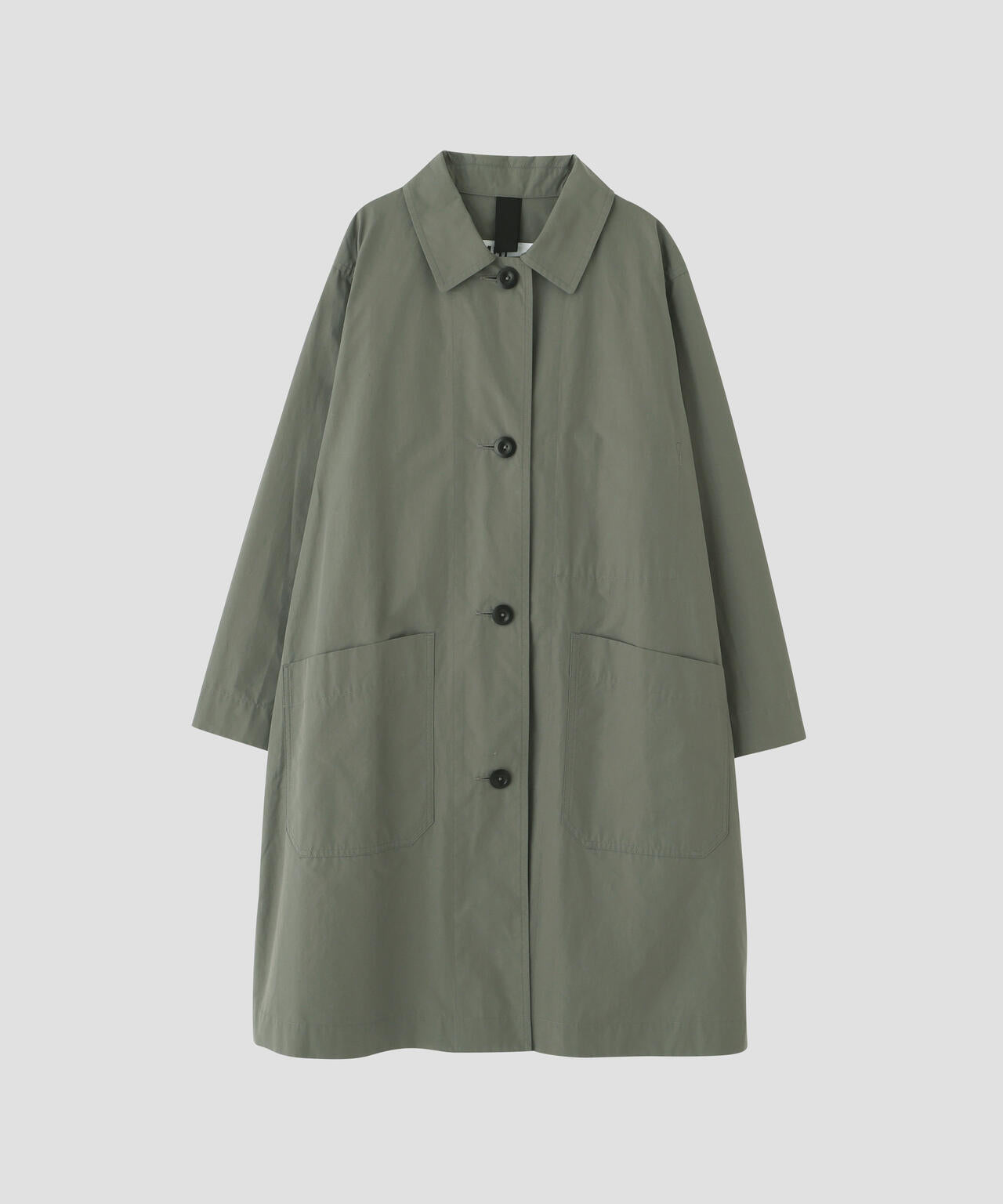 PROOFED COTTON POPLIN COAT