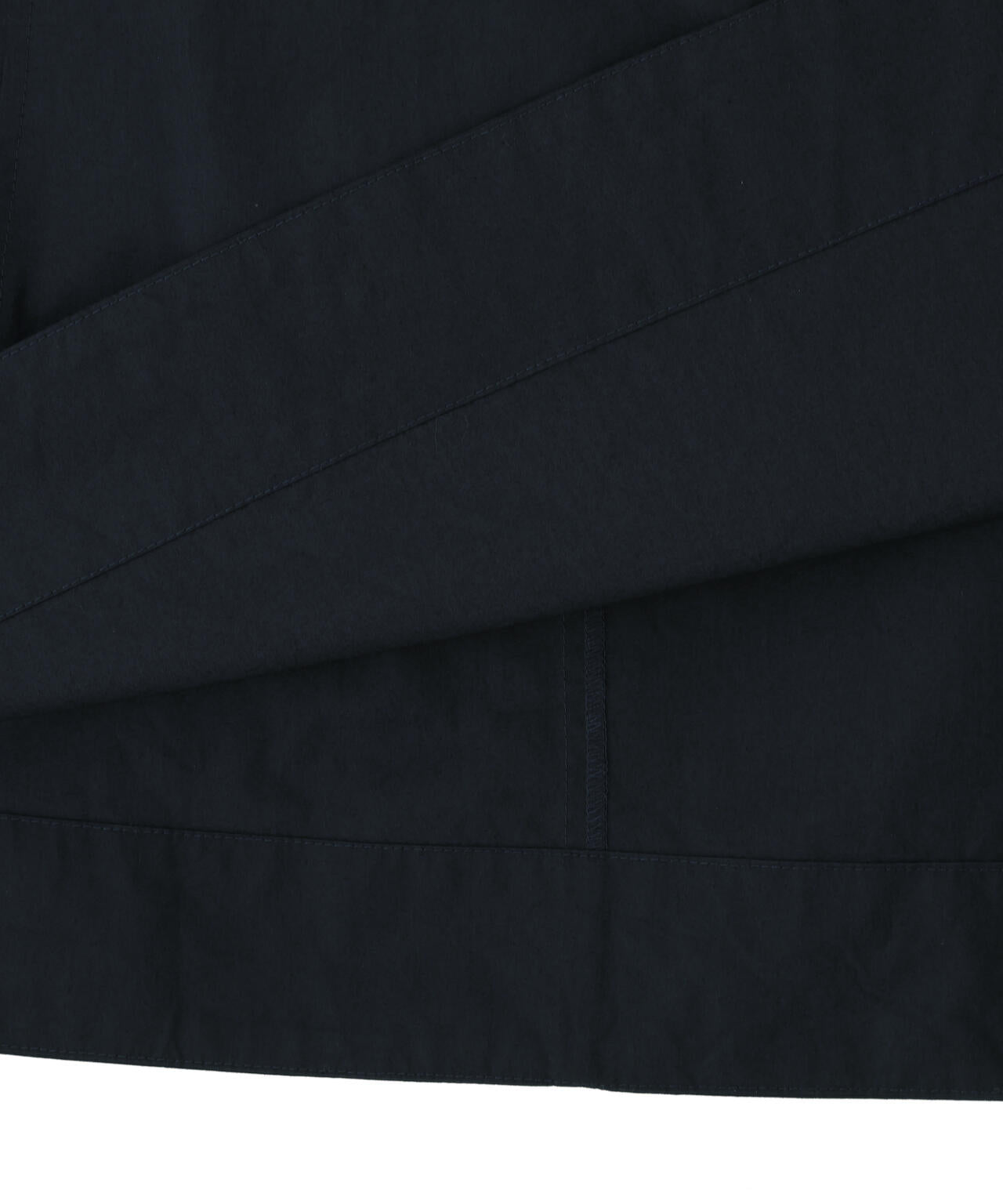 FINE COMPACT COTTON POPLIN SKIRT