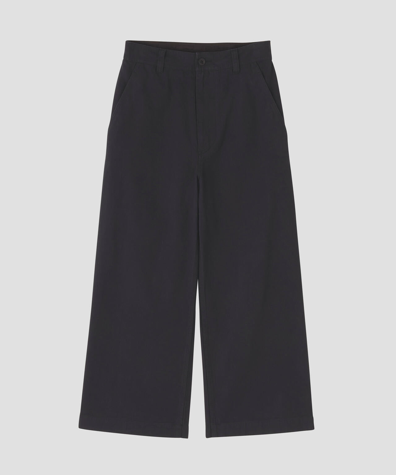 FADED COTTON TWILL TROUSERS