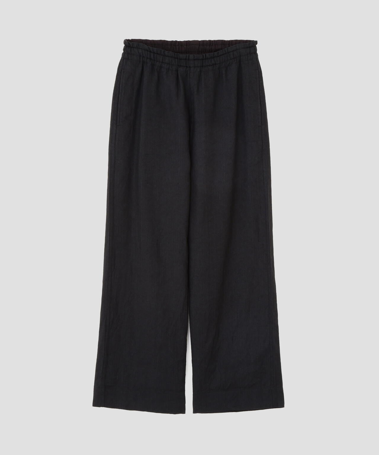 FADED WOOL LINEN TWILL TROUSERS