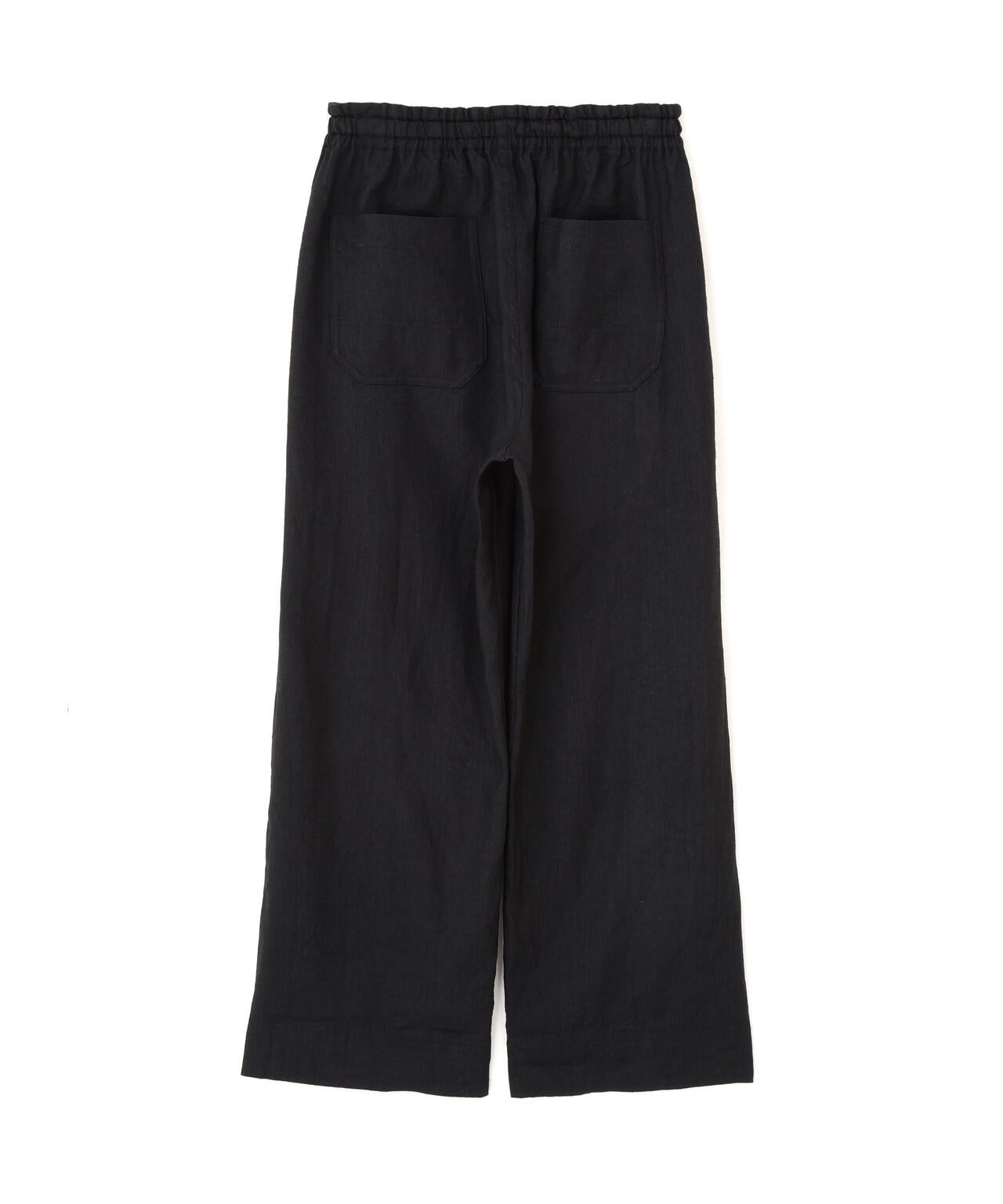 FADED WOOL LINEN TWILL TROUSERS