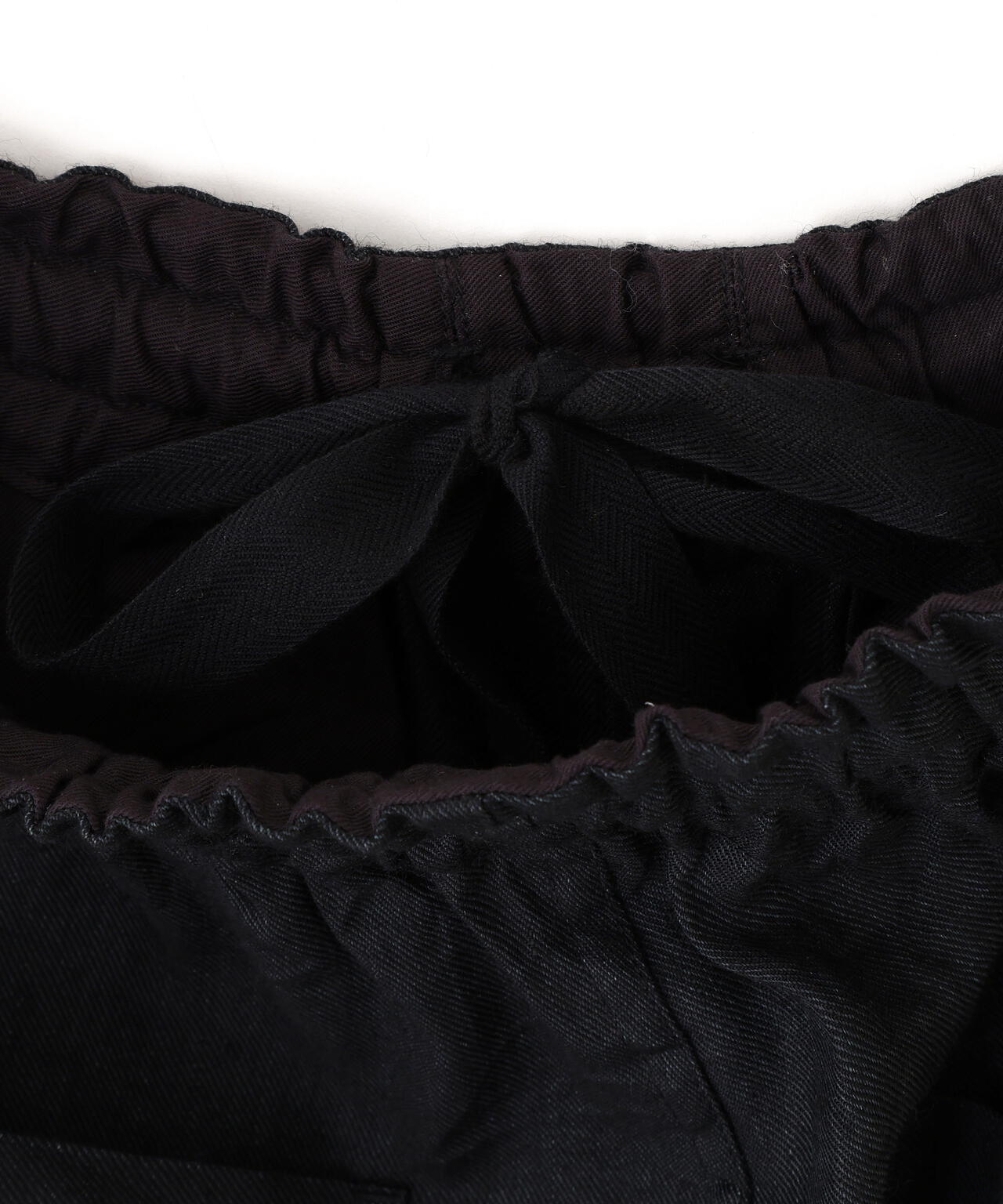 FADED WOOL LINEN TWILL TROUSERS